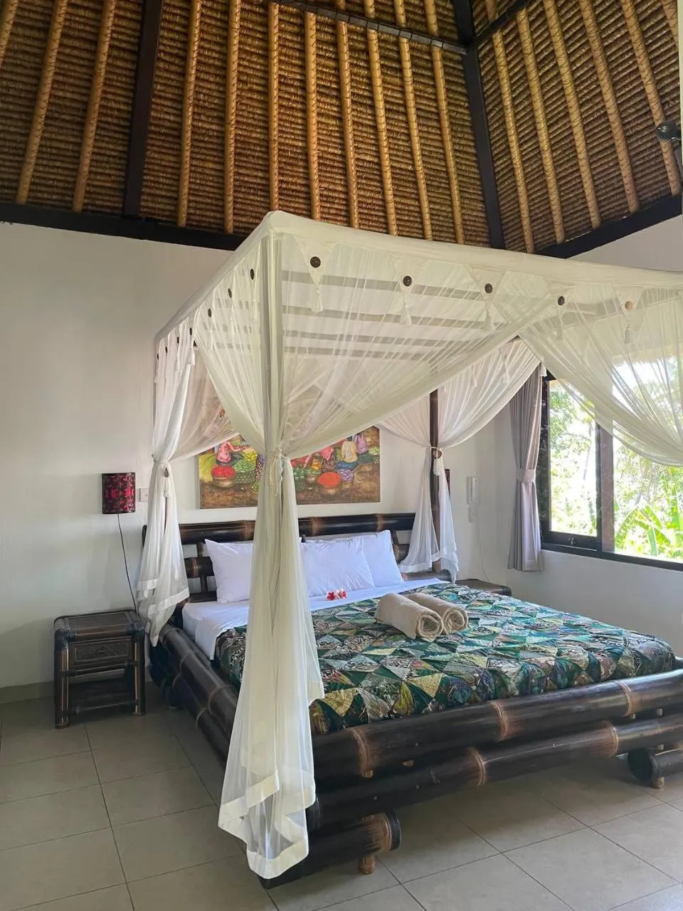 Bed in Bali Dream House