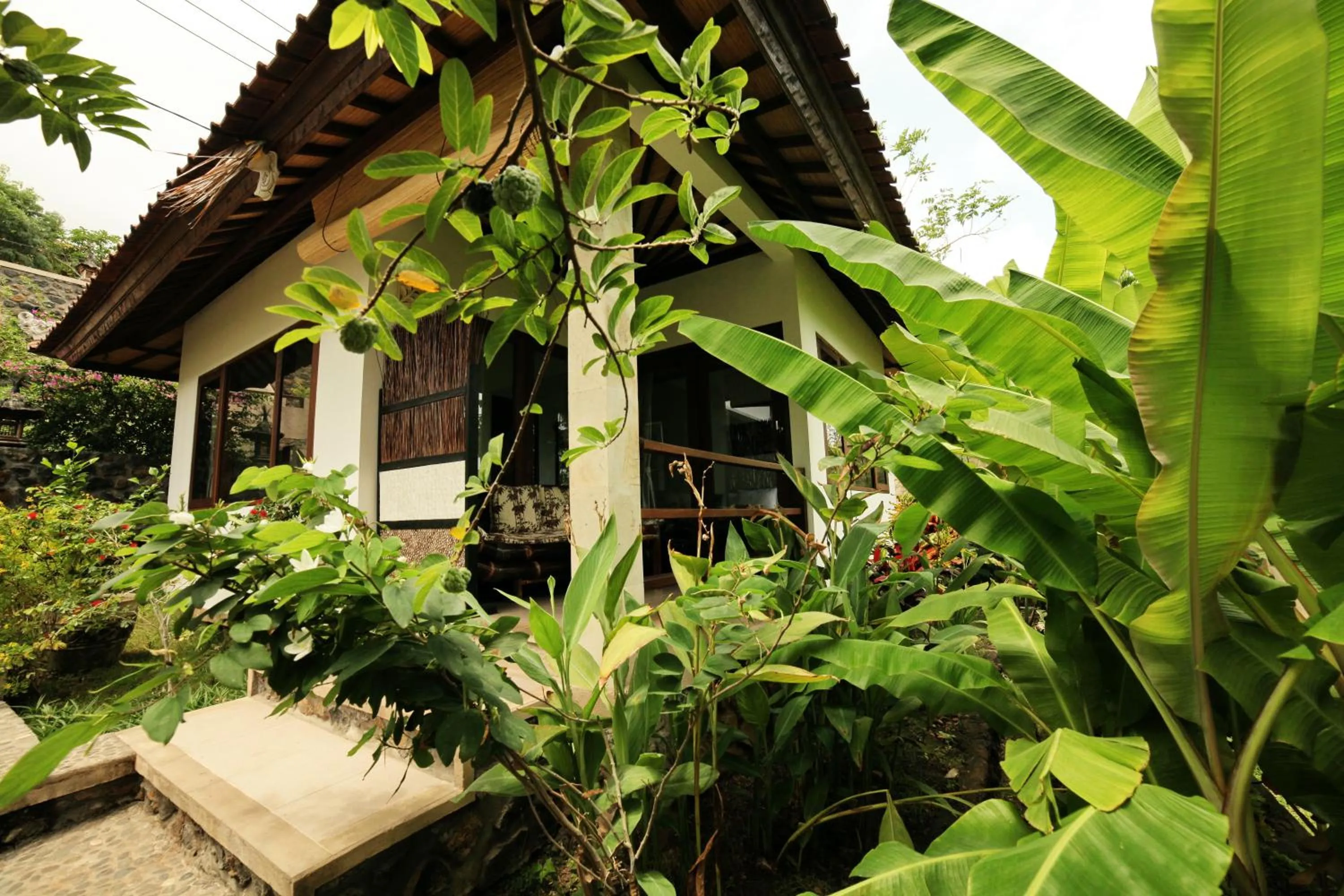 Facade/entrance in Bali Dream House