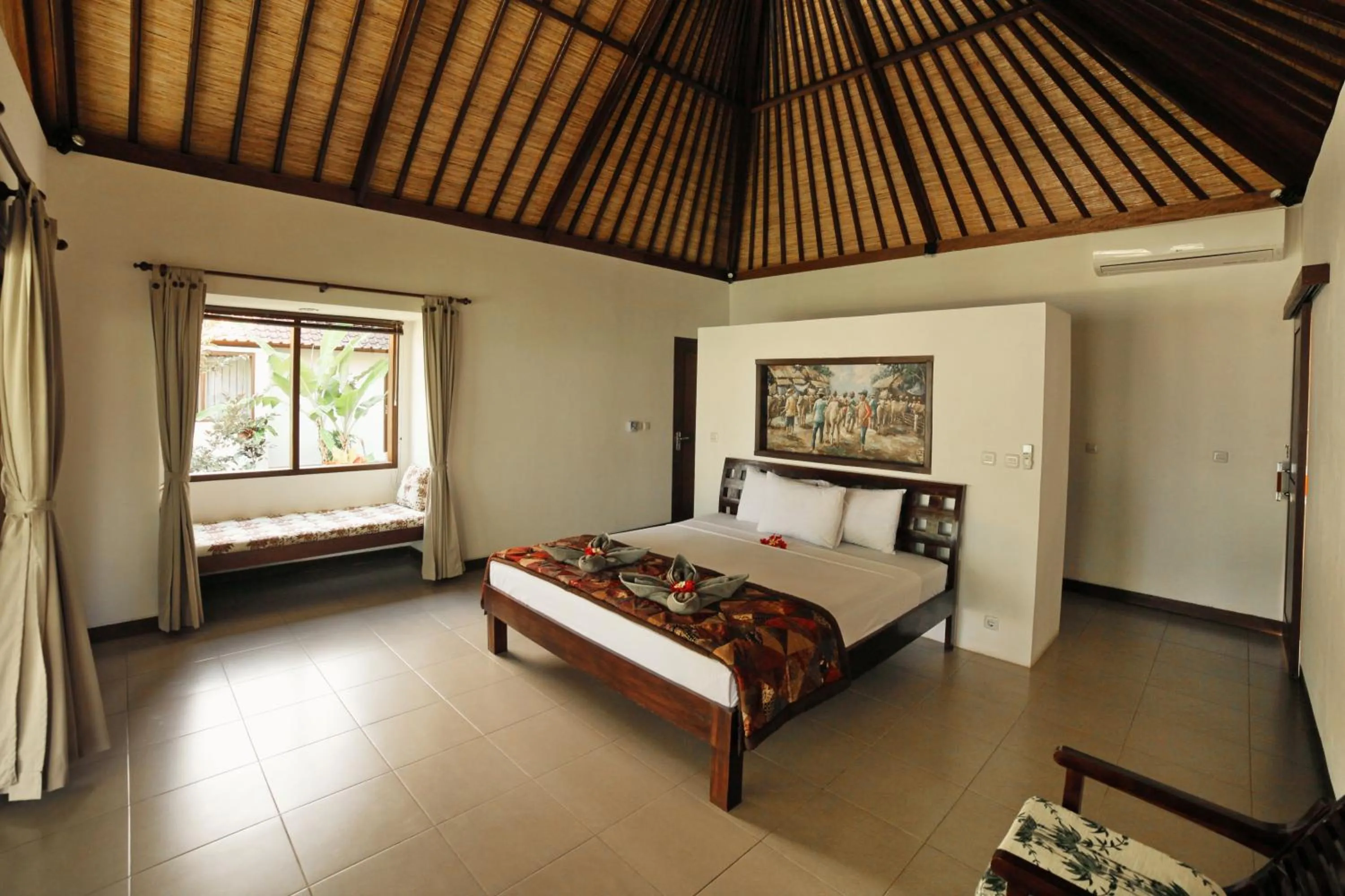 Photo of the whole room, Bed in Bali Dream House