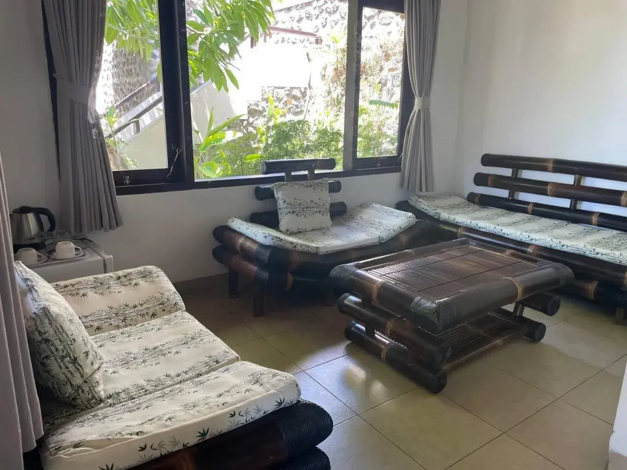 Seating area, Bed in Bali Dream House Seating area, Bed in Bali Dream House