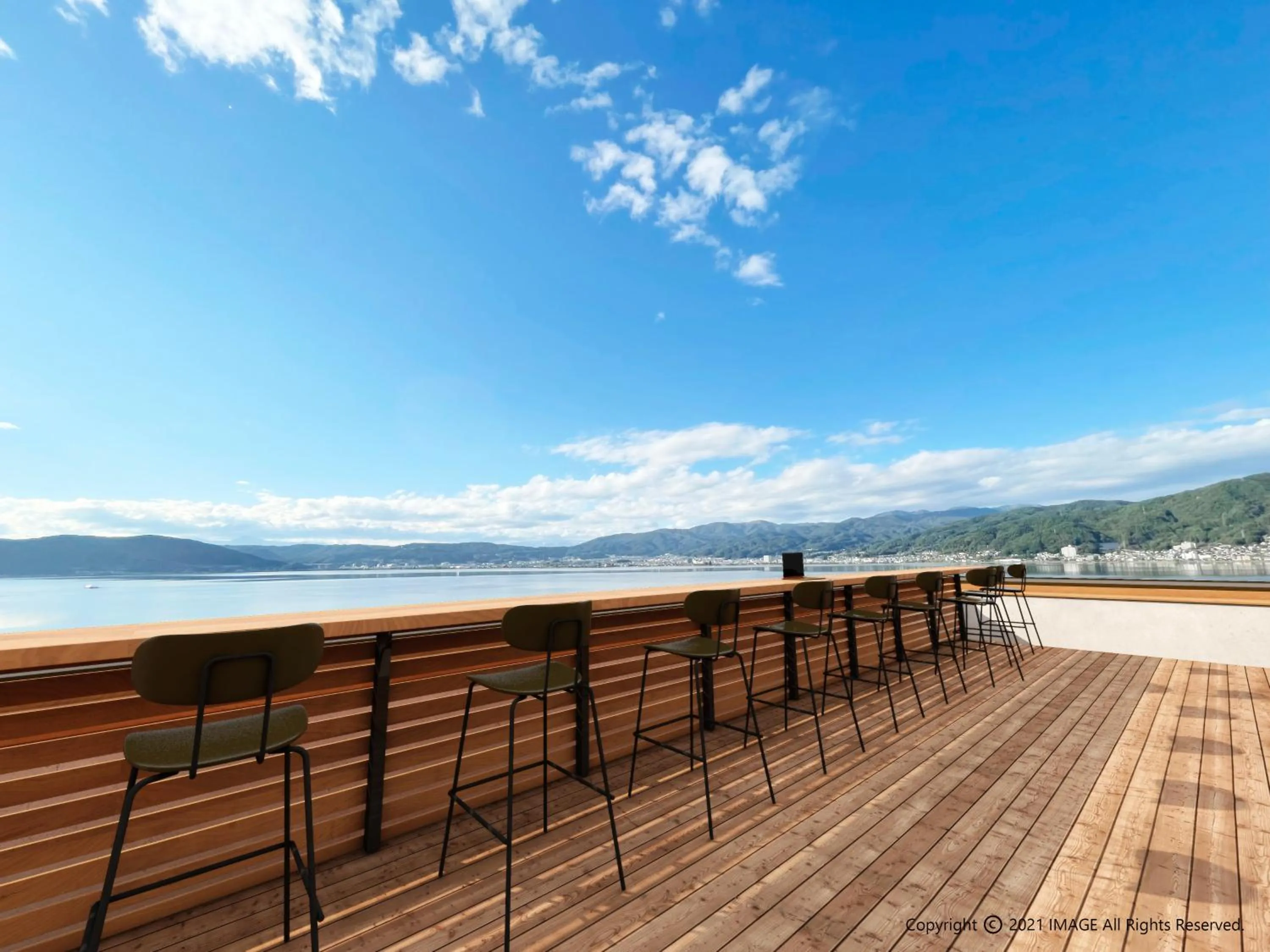 Balcony/Terrace in Rako Hananoi Hotel