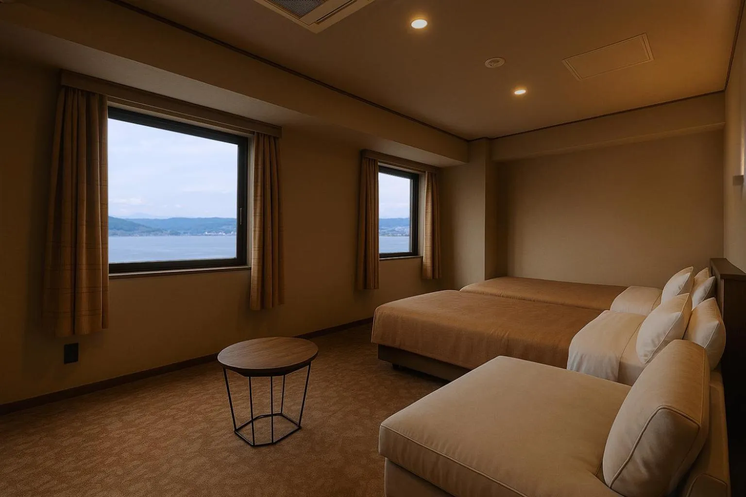 Bed in Rako Hananoi Hotel