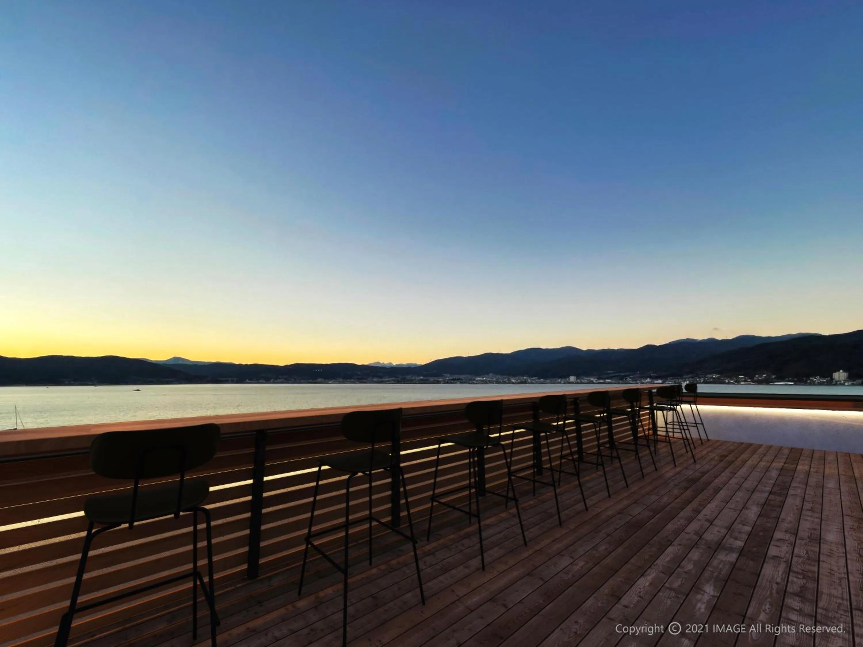 Balcony/Terrace in Rako Hananoi Hotel