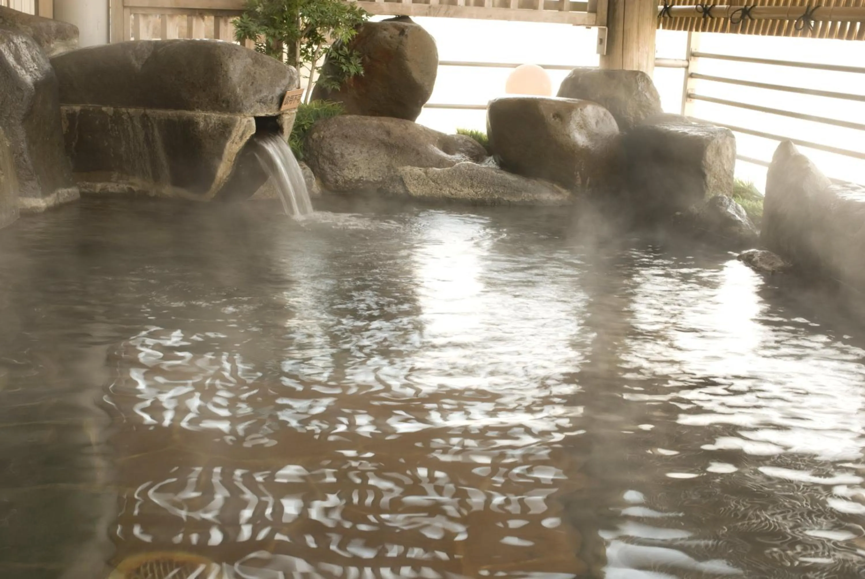 Hot Spring Bath in Rako Hananoi Hotel