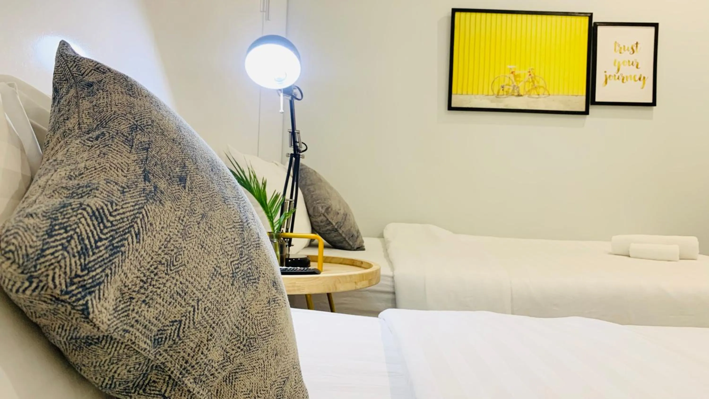 Bed in Moonlight House & Apartment Nha Trang