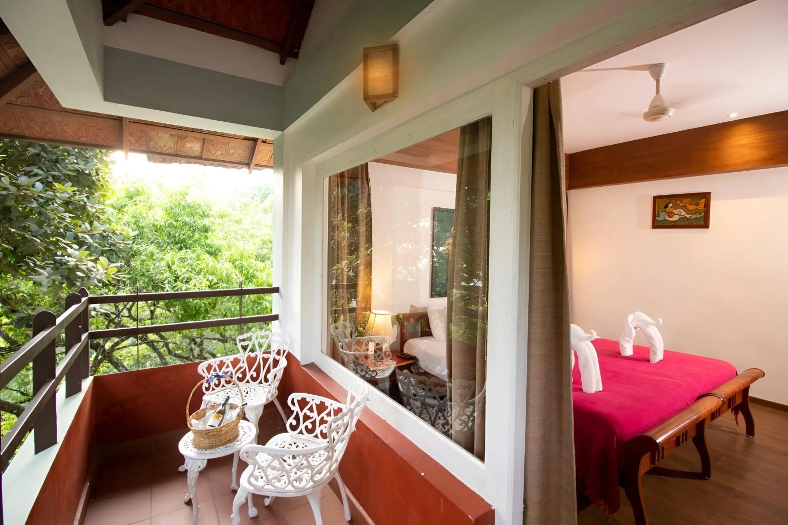 Balcony/Terrace in Blackberry Hills Munnar Nature Resort & Spa