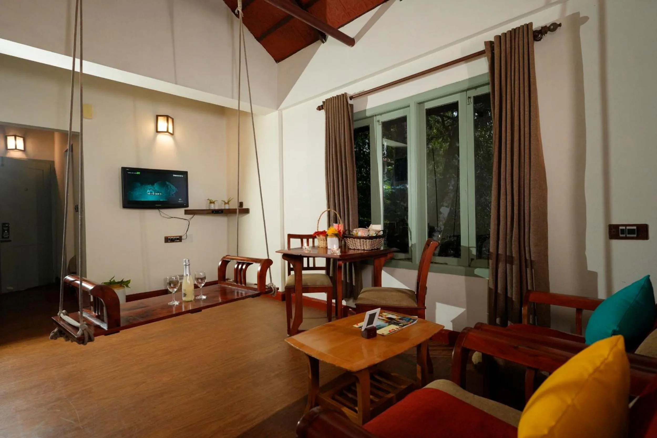 Living room in Blackberry Hills Munnar Nature Resort & Spa