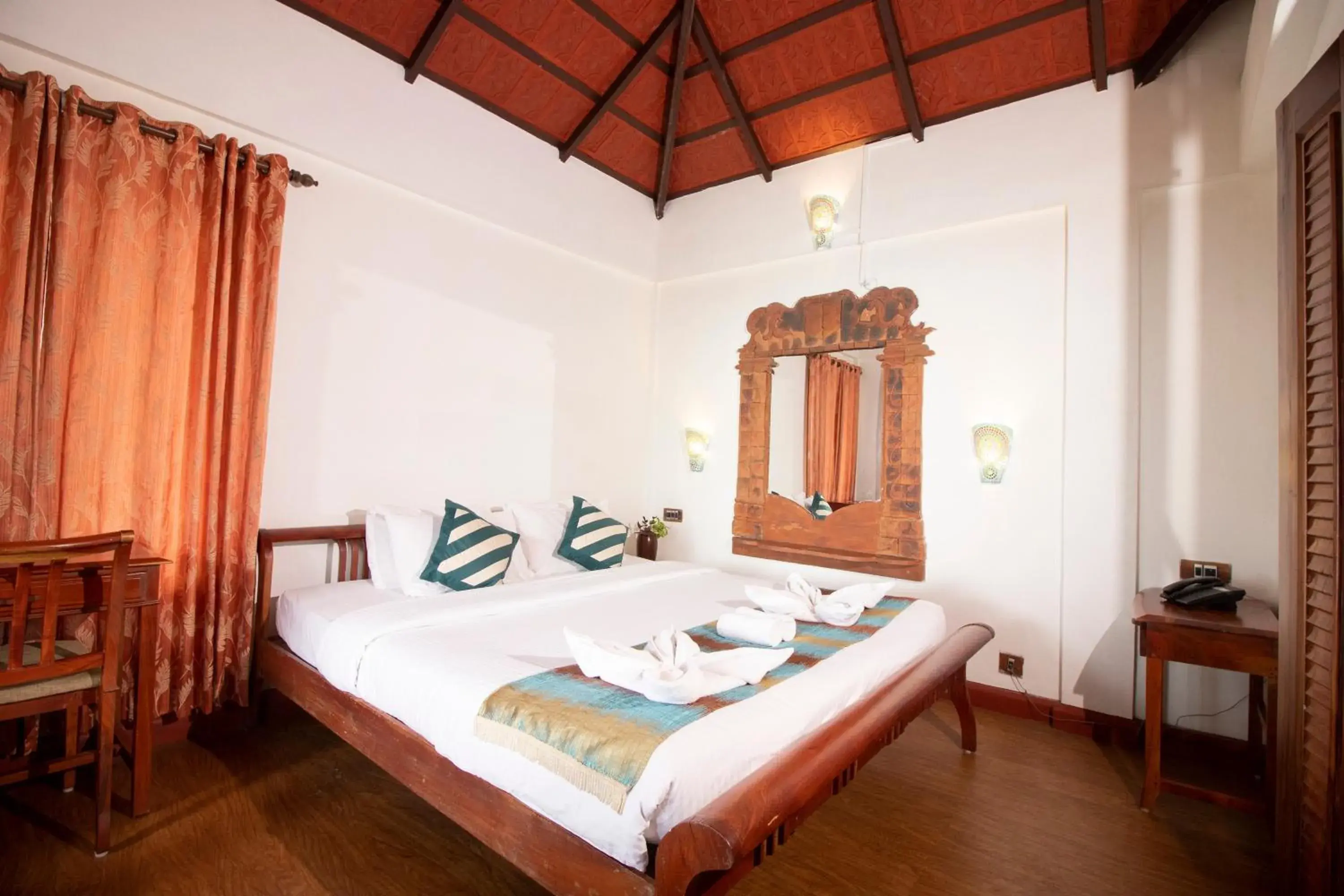 Bed in Blackberry Hills Munnar Nature Resort & Spa Bed in Blackberry Hills Munnar Nature Resort & Spa
