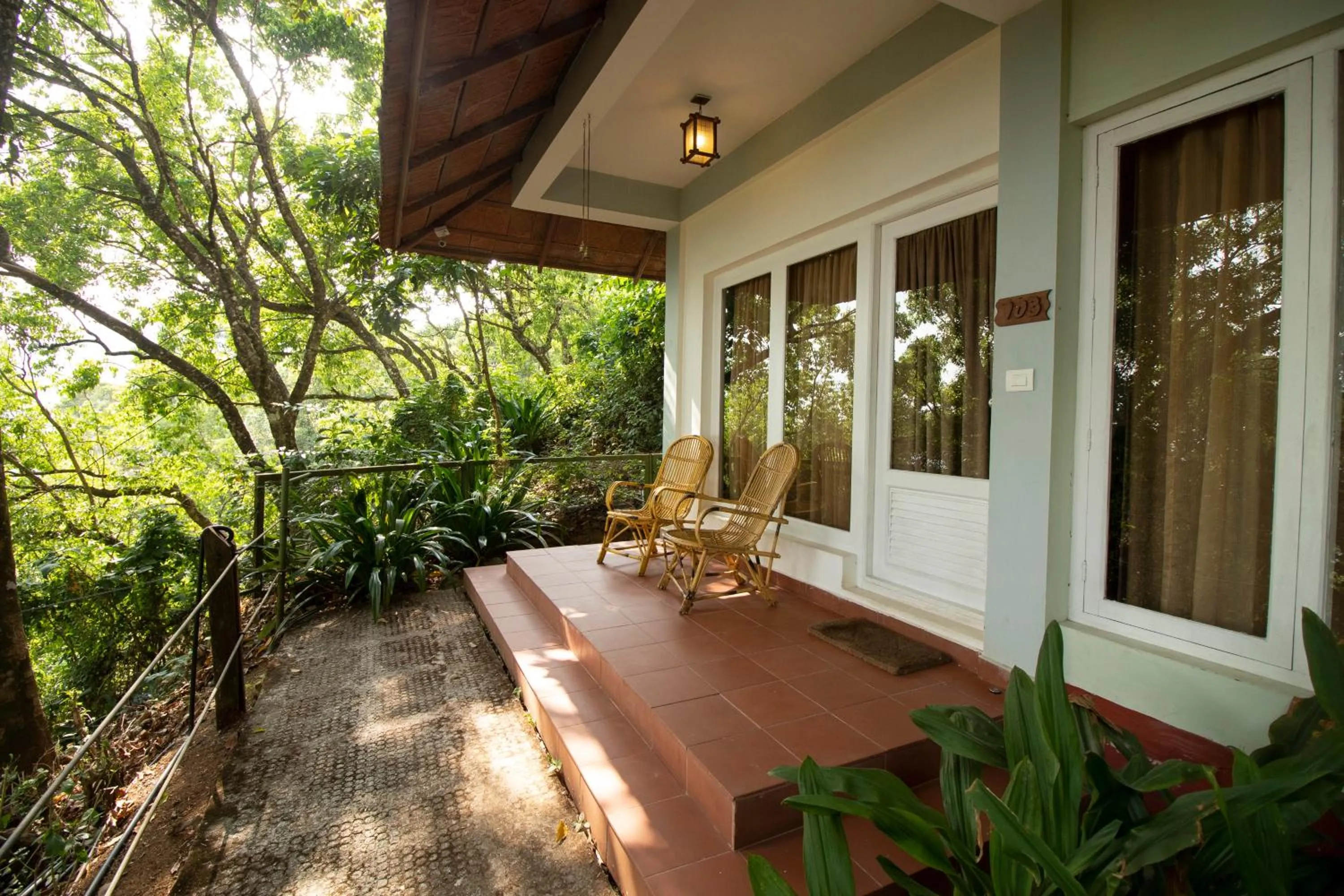 Patio in Blackberry Hills Munnar Nature Resort & Spa