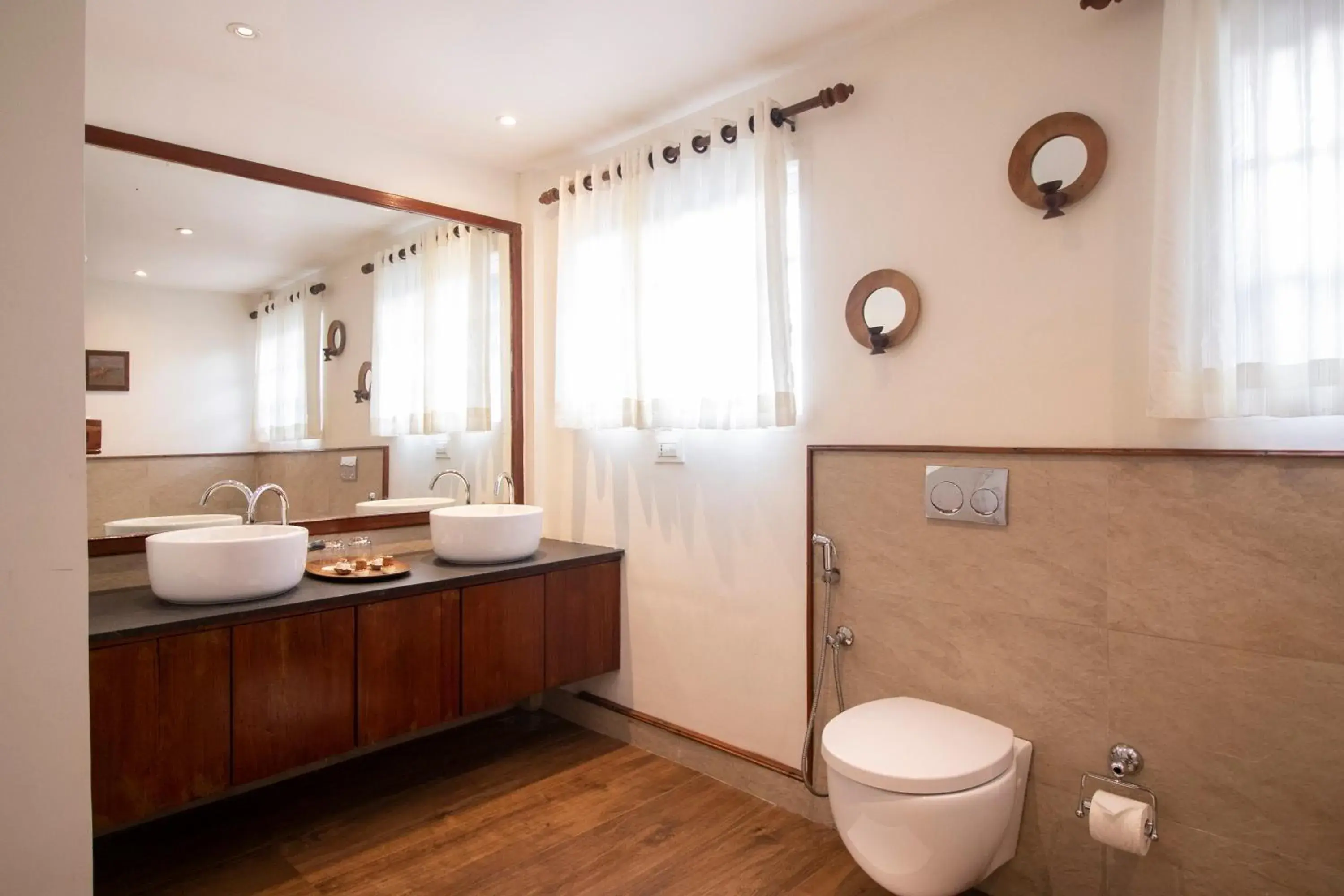 Bathroom in Blackberry Hills Munnar Nature Resort & Spa Bathroom in Blackberry Hills Munnar Nature Resort & Spa