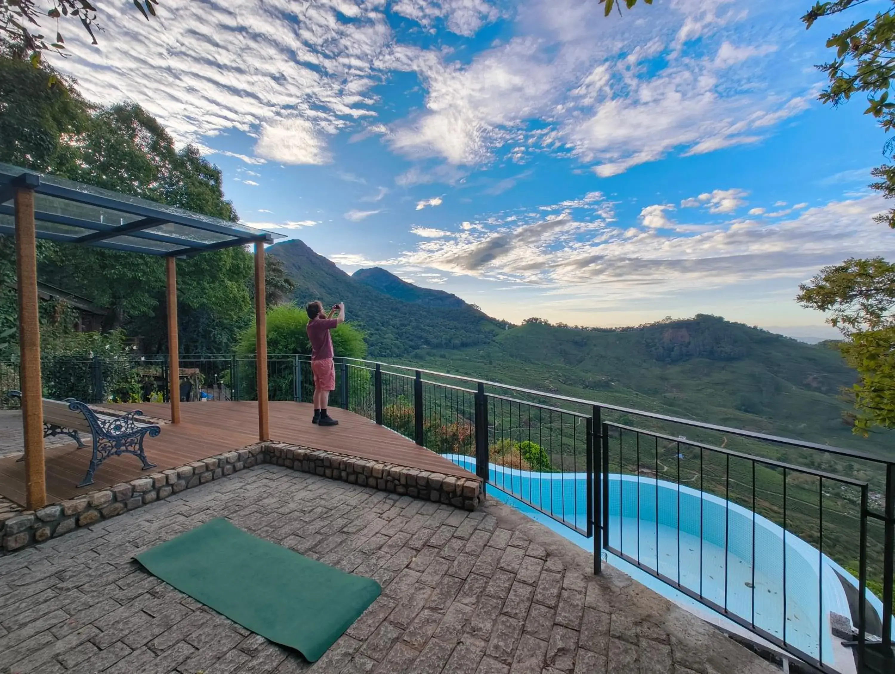 Mountain view in Blackberry Hills Munnar Nature Resort & Spa Mountain view in Blackberry Hills Munnar Nature Resort & Spa