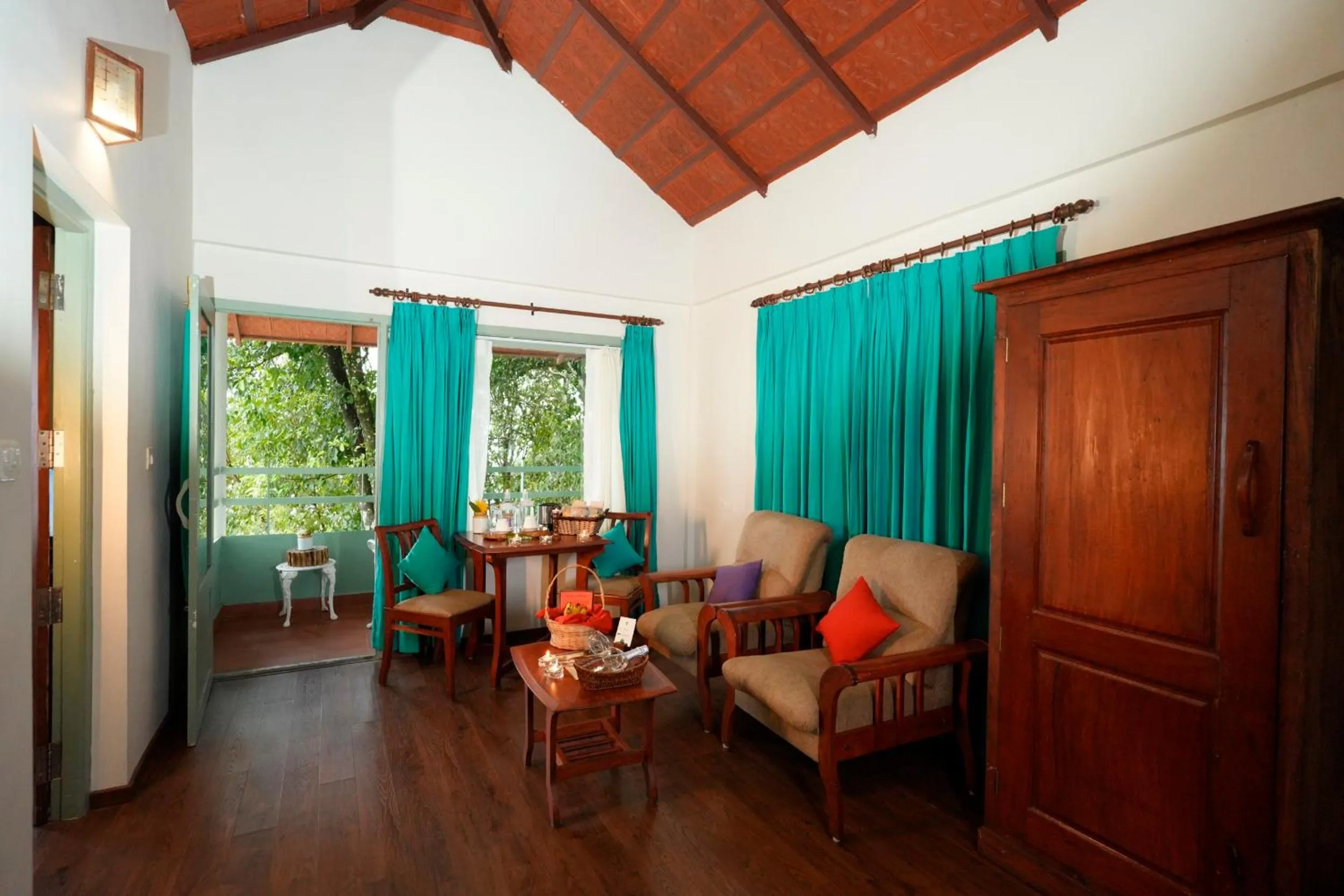 Living room in Blackberry Hills Munnar Nature Resort & Spa