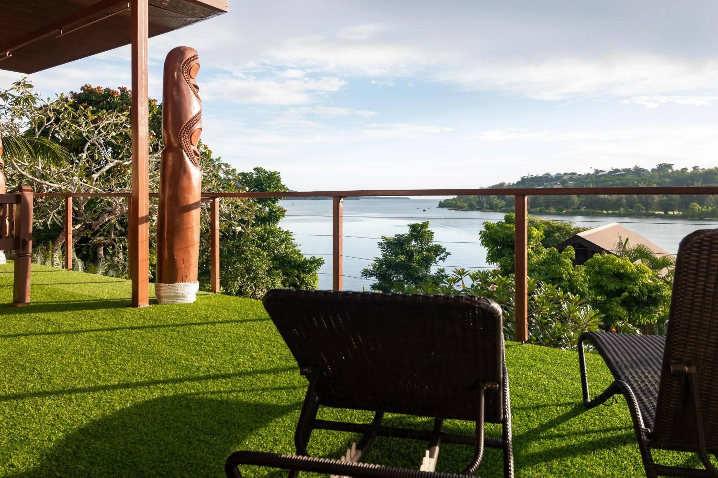 Balcony/Terrace in Fatumaru Lodge