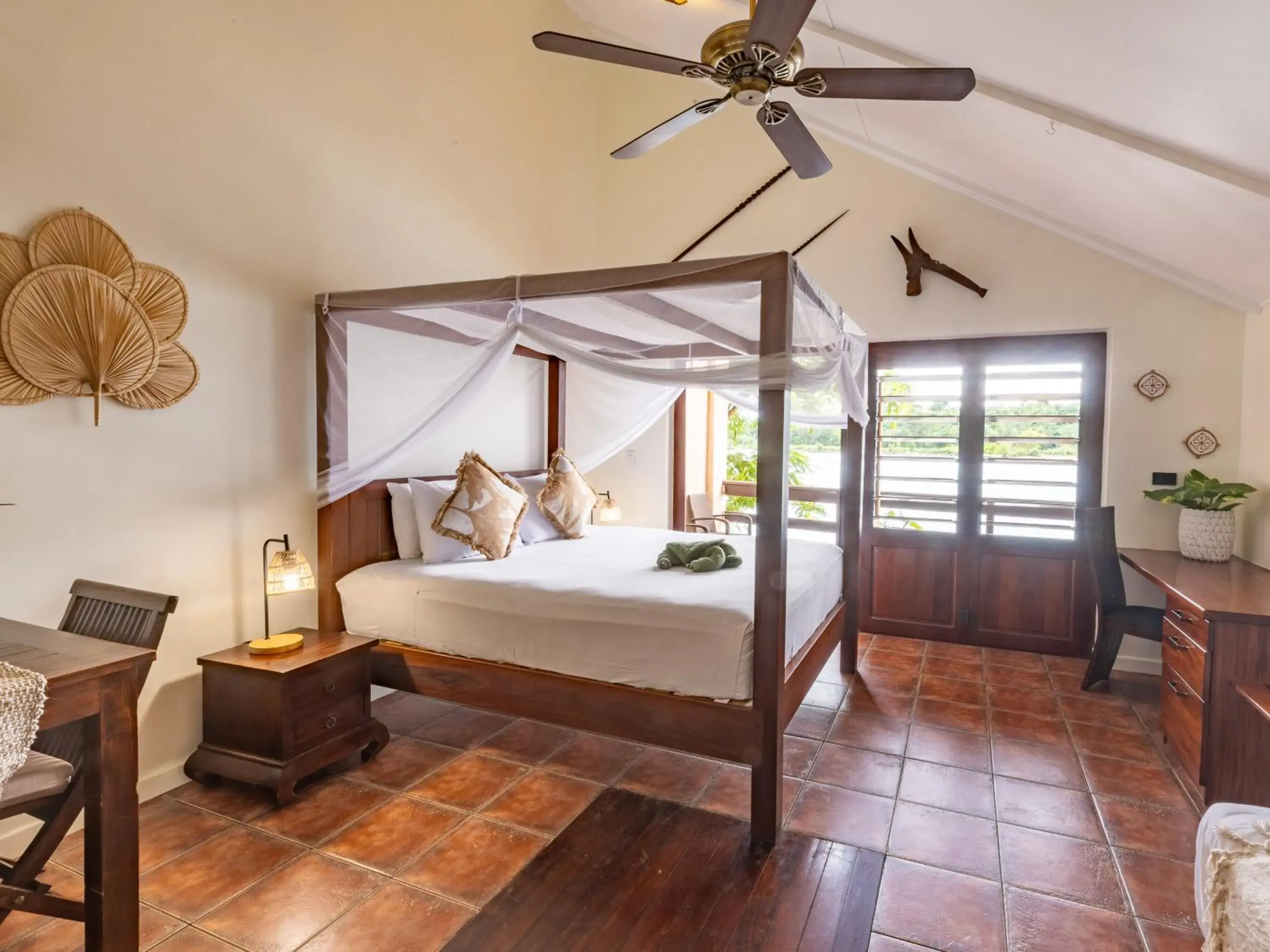 Bed in Fatumaru Lodge Bed in Fatumaru Lodge