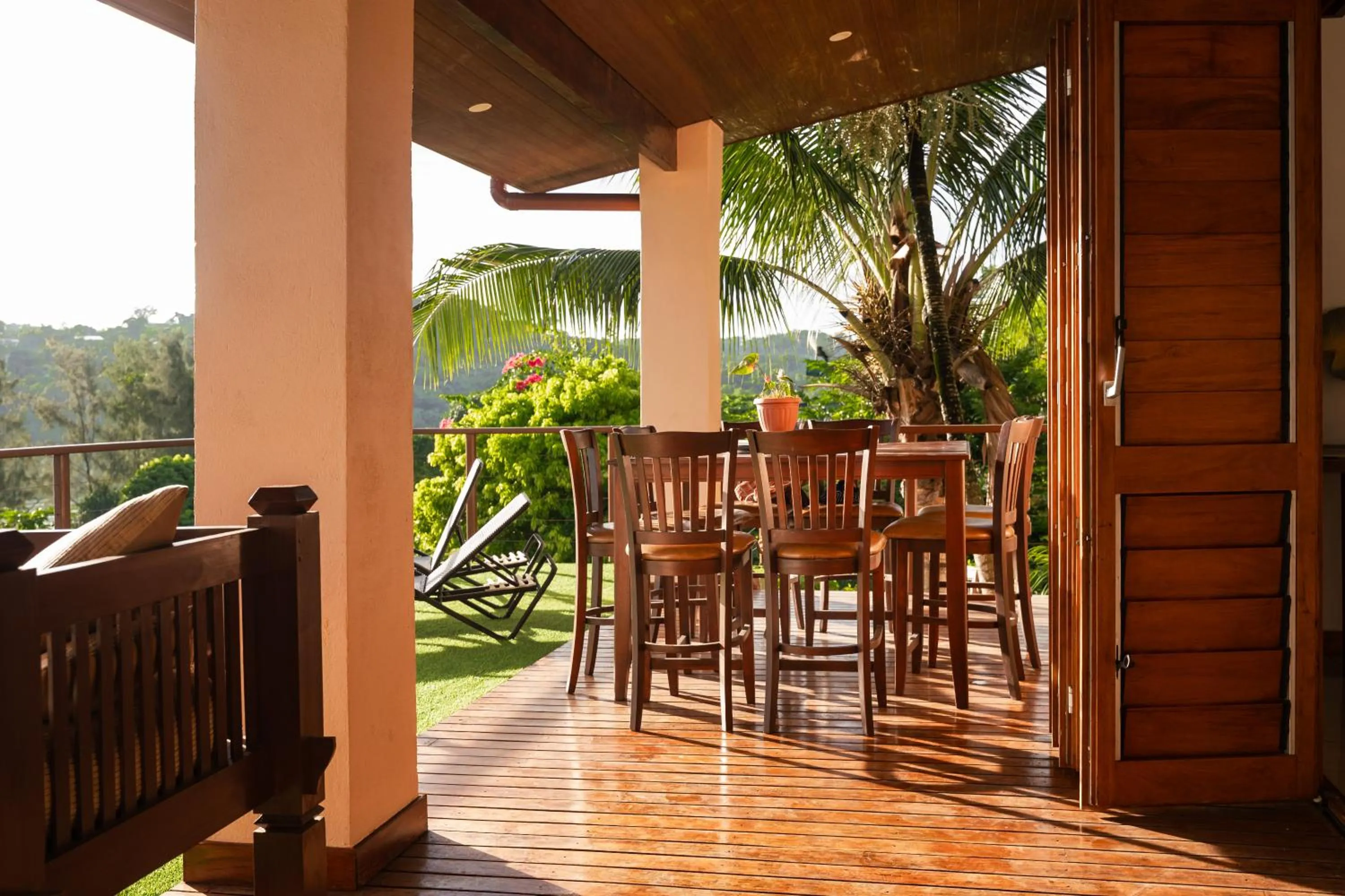 Balcony/Terrace in Fatumaru Lodge