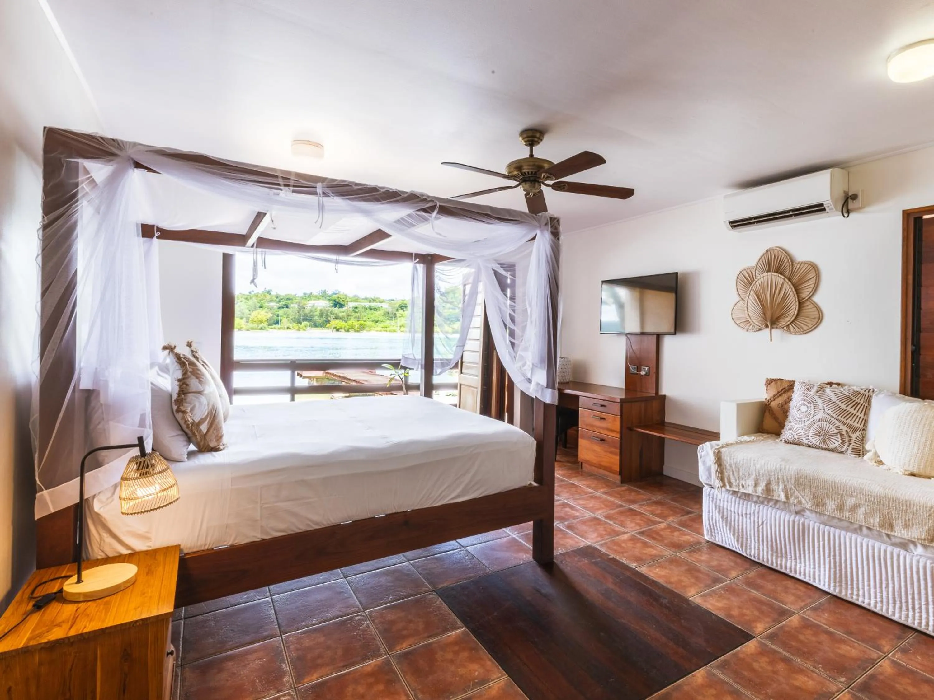 Bed in Fatumaru Lodge