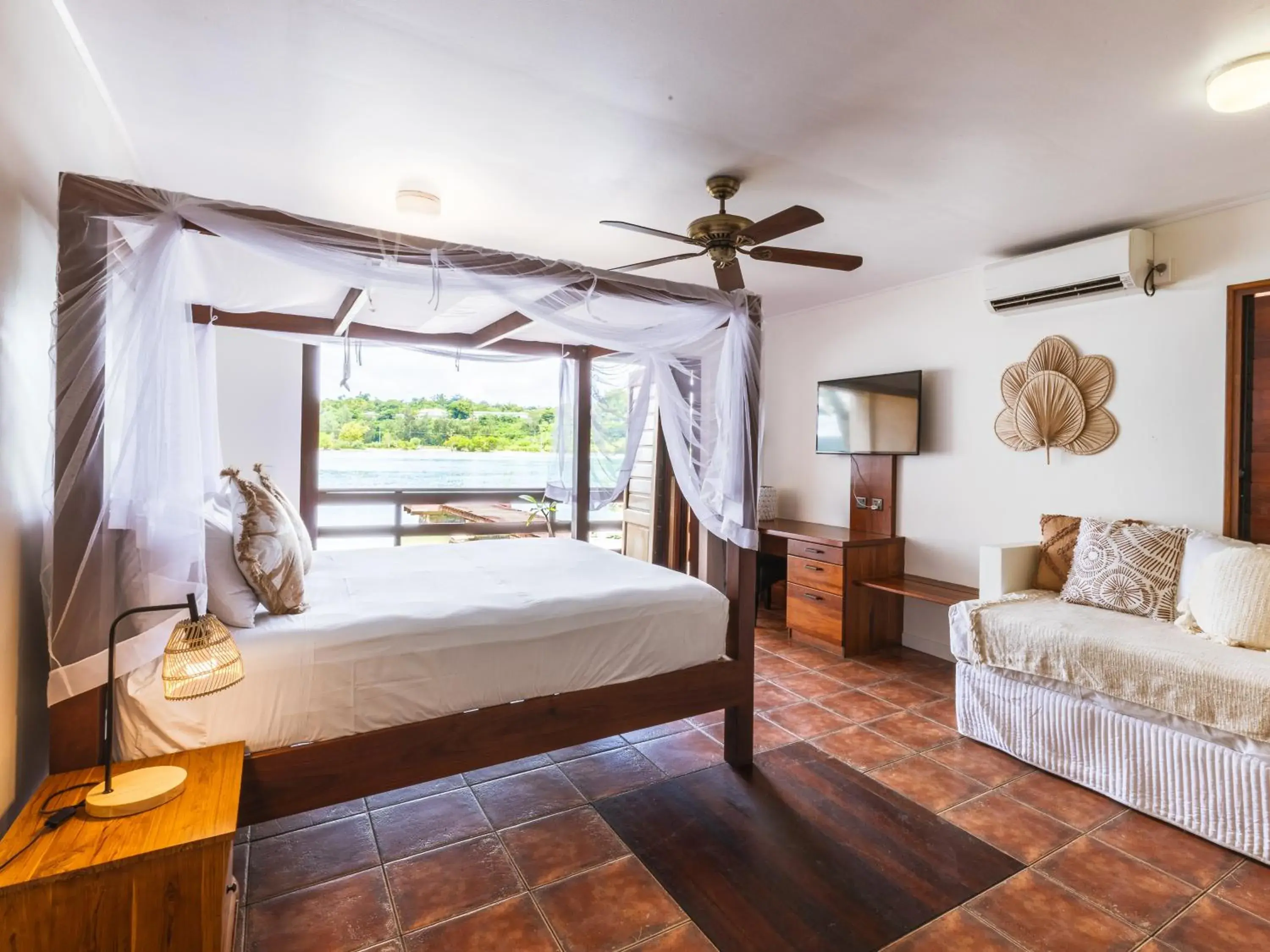 Bed in Fatumaru Lodge Bed in Fatumaru Lodge