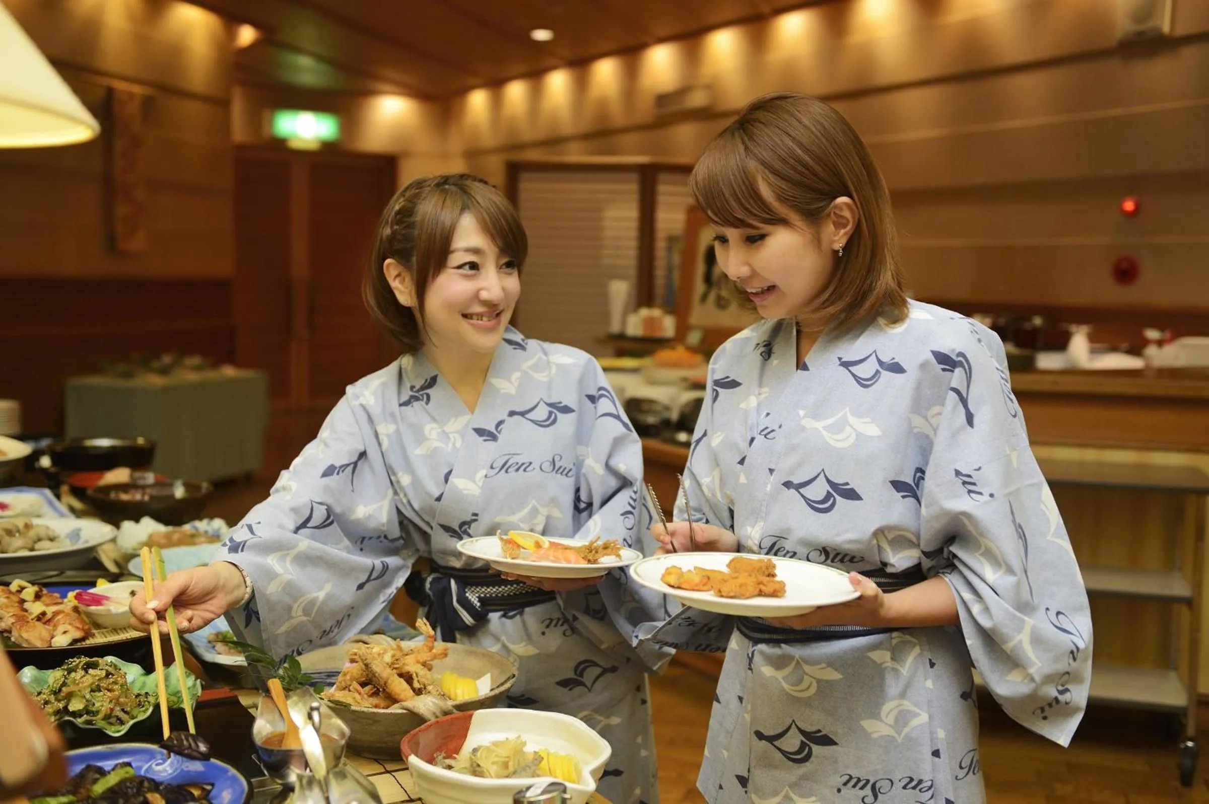 Dinner in Kaike Grand Hotel Tensui