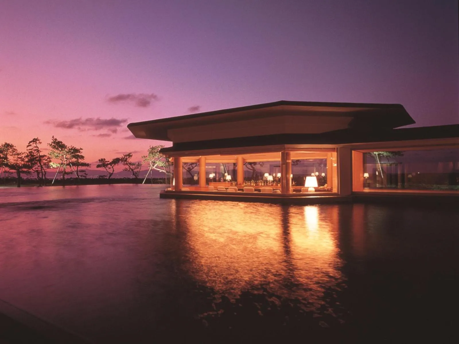 Lounge or bar in Kaike Grand Hotel Tensui