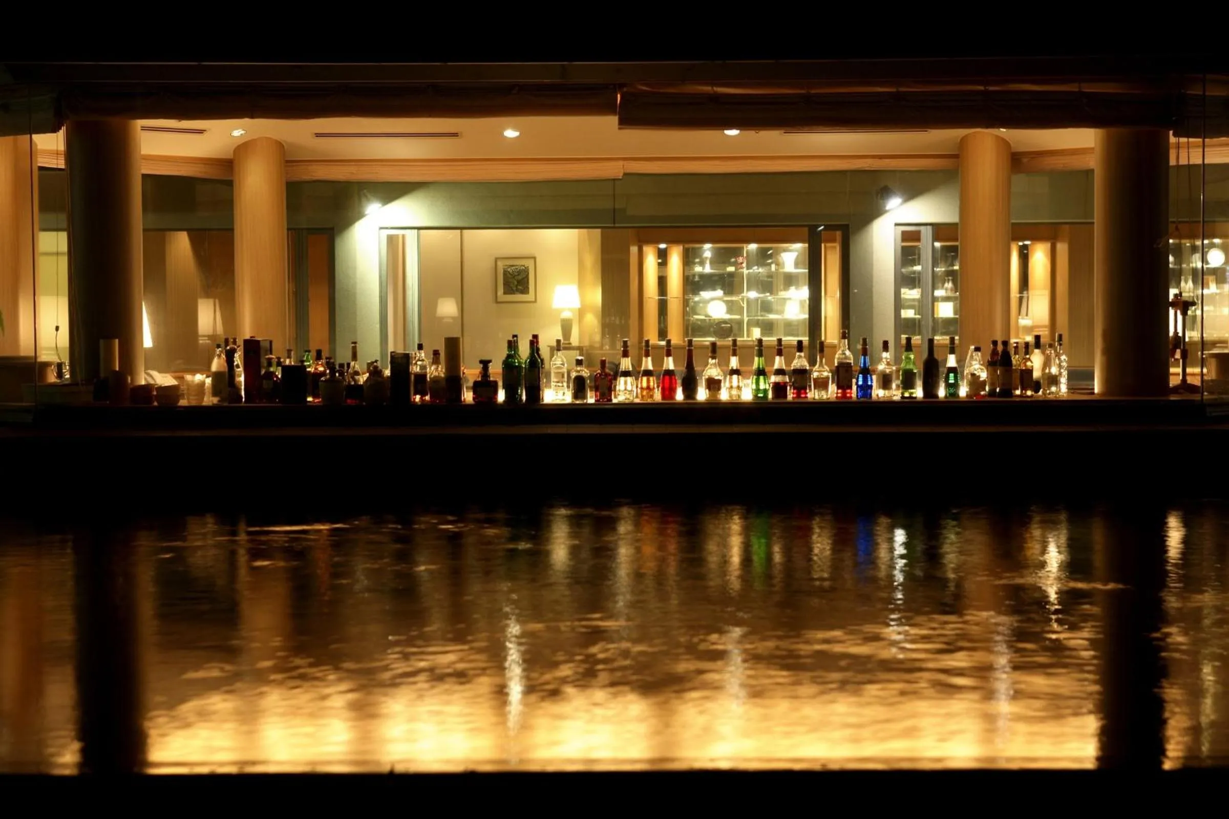 Lounge or bar in Kaike Grand Hotel Tensui