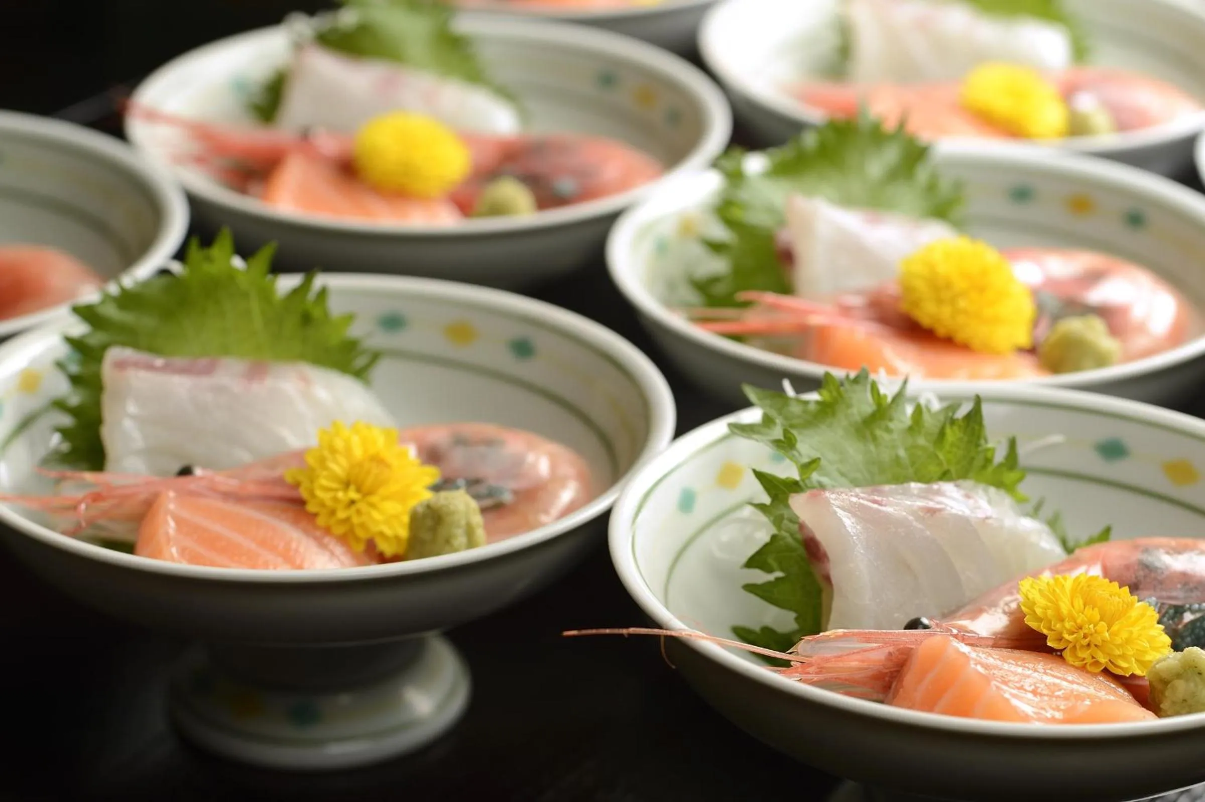 Dinner in Kaike Grand Hotel Tensui