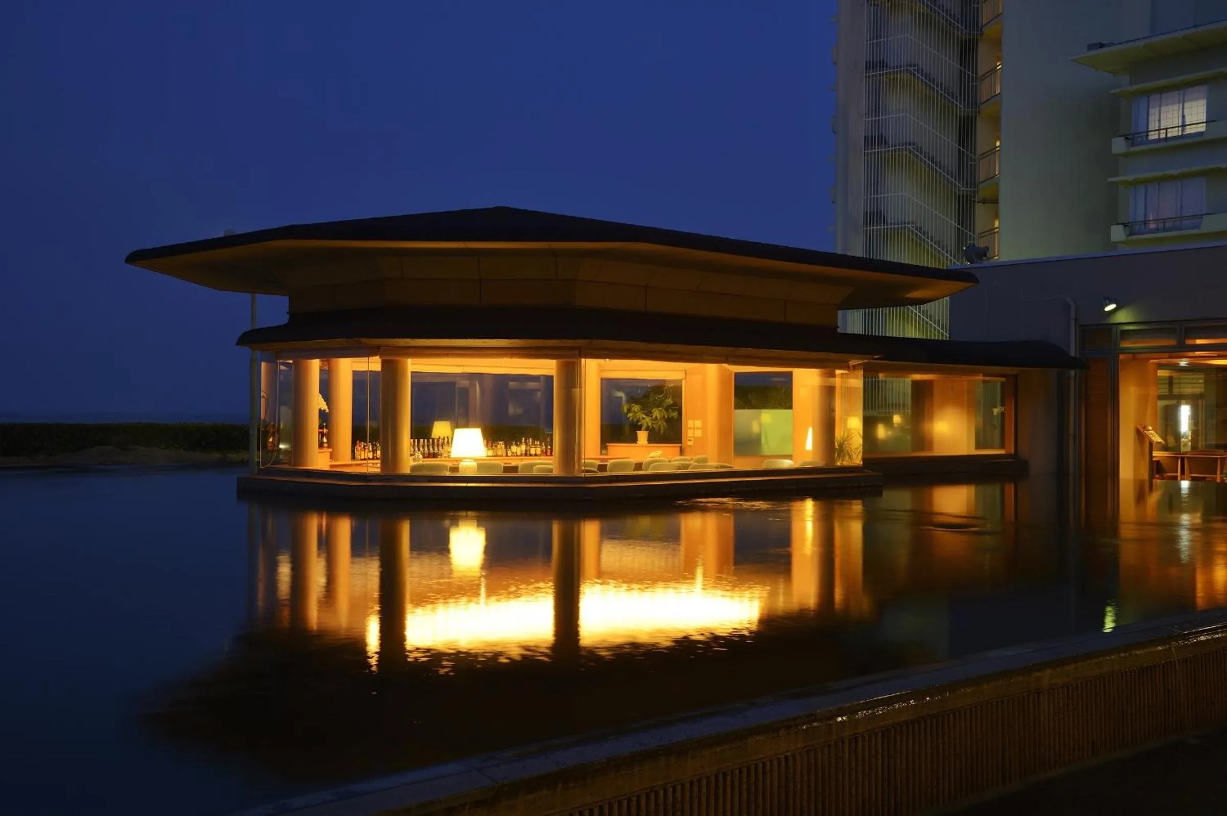 Lounge or bar in Kaike Grand Hotel Tensui