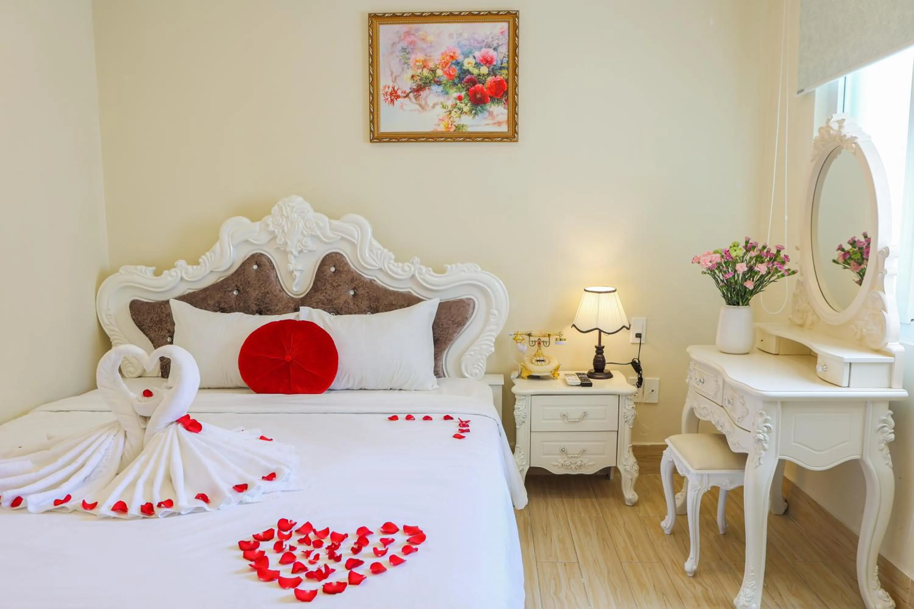 Bed in Happy Star Hotel Nha Trang