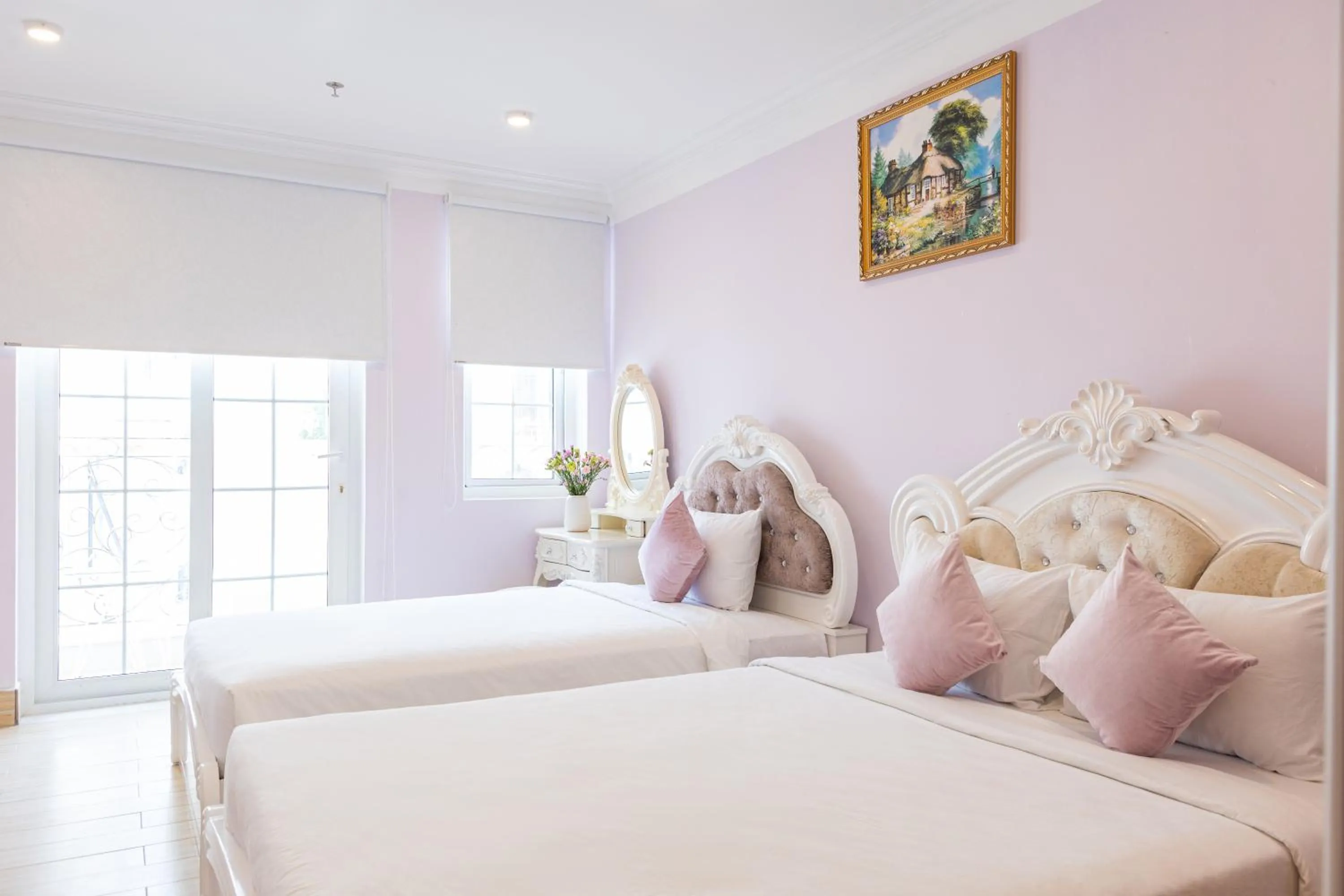 Bed in Happy Star Hotel Nha Trang