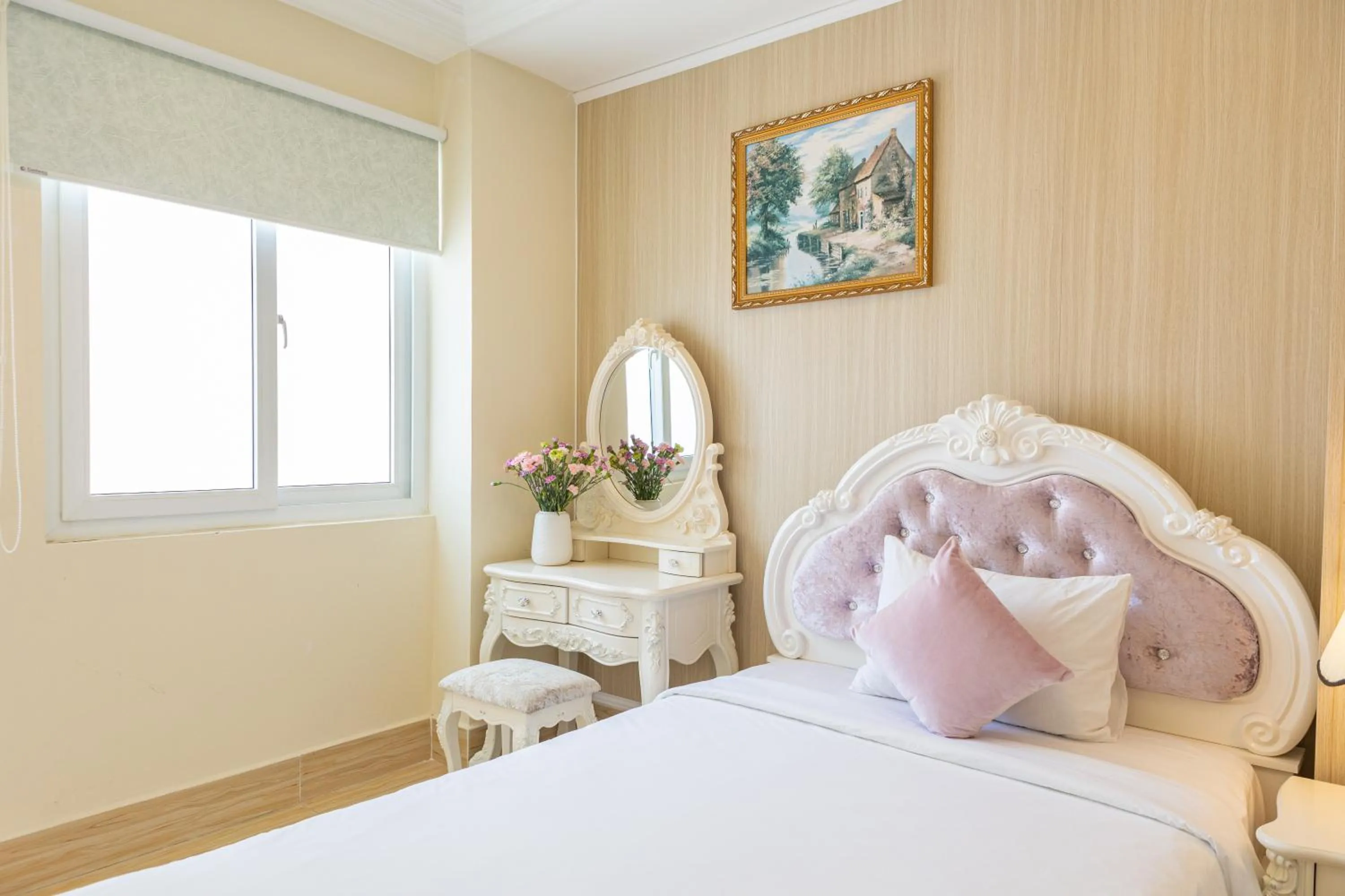 Bed in Happy Star Hotel Nha Trang