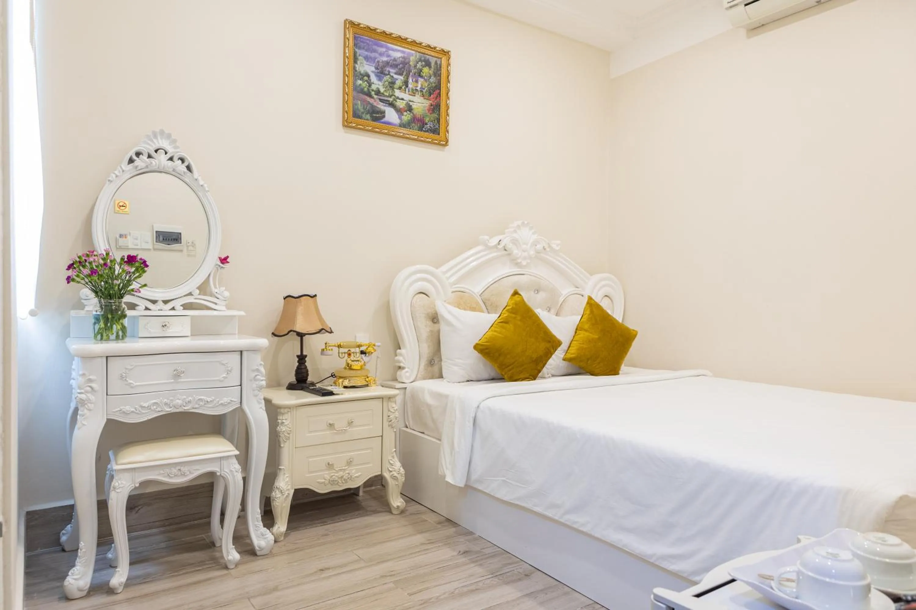 Bed in Happy Star Hotel Nha Trang