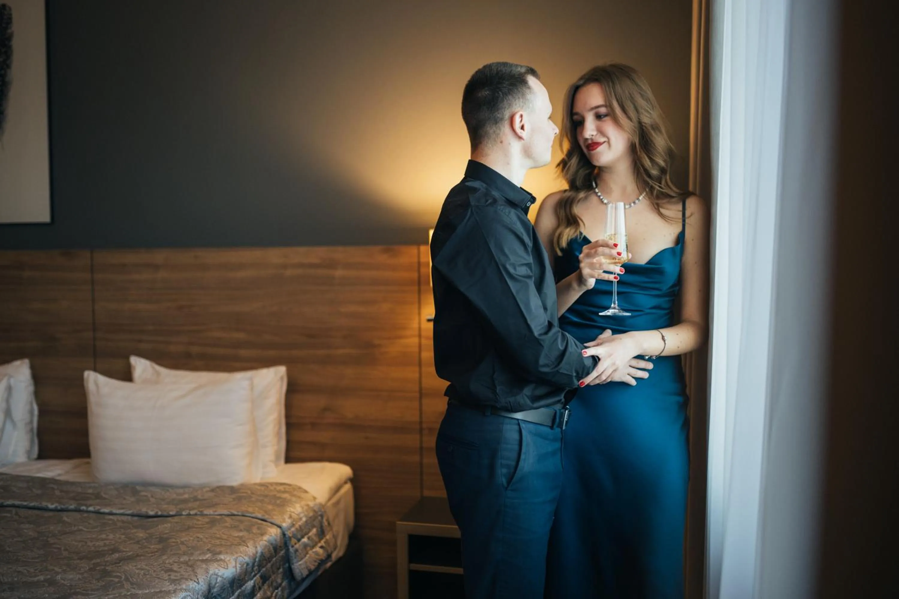 Bed in Favor Park Hotel