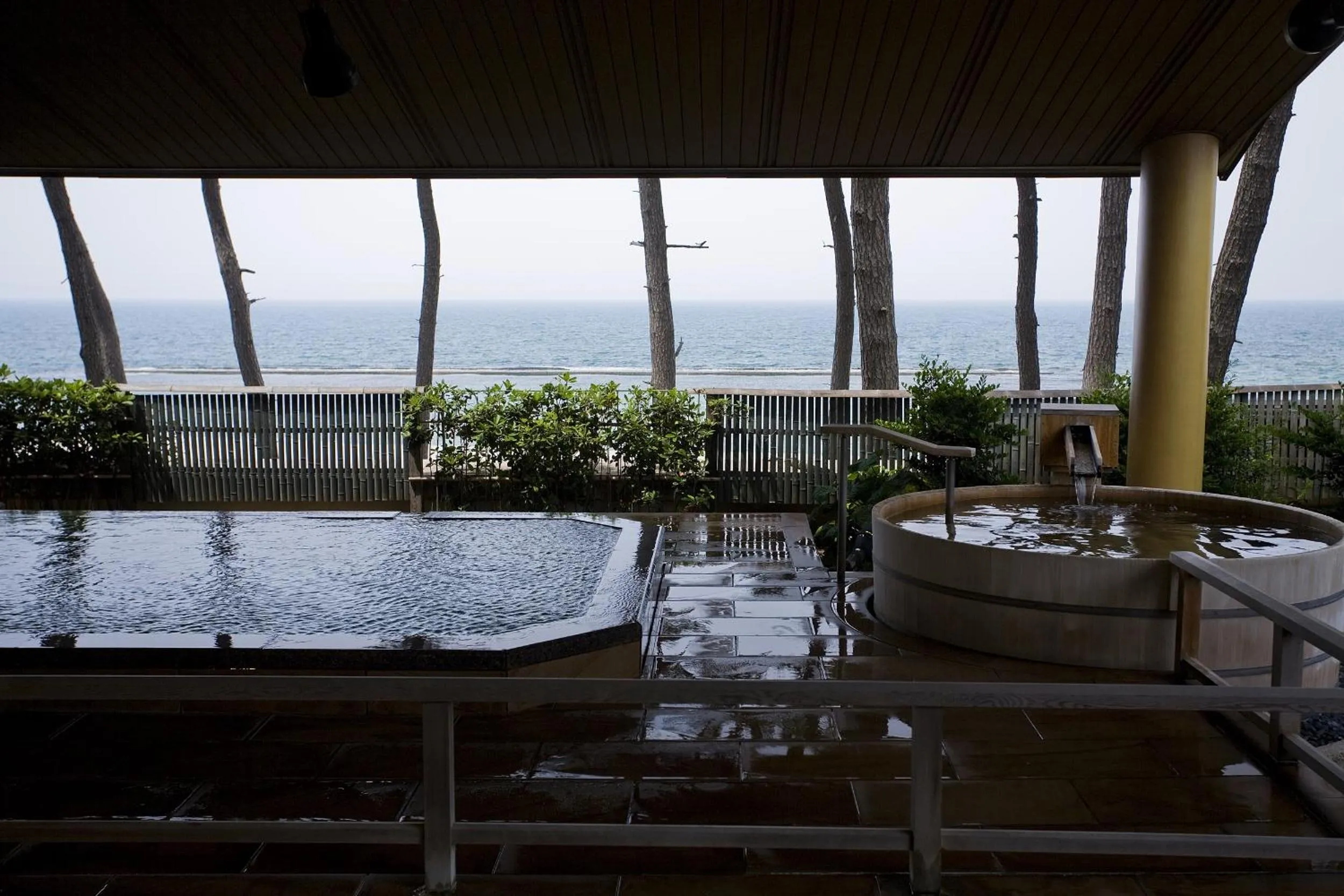 Open Air Bath in Kasuitei