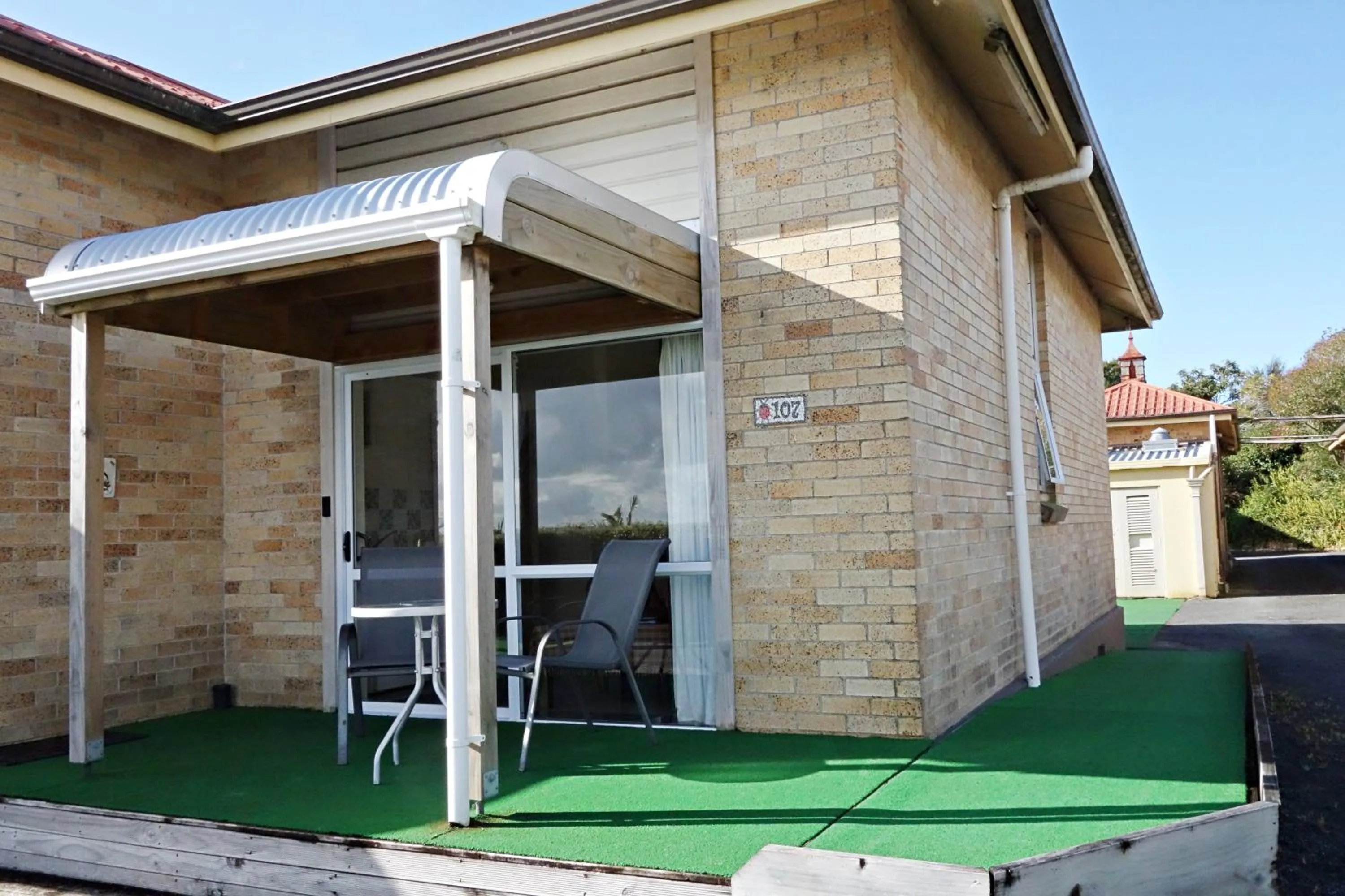 Patio in Manor Views NZ