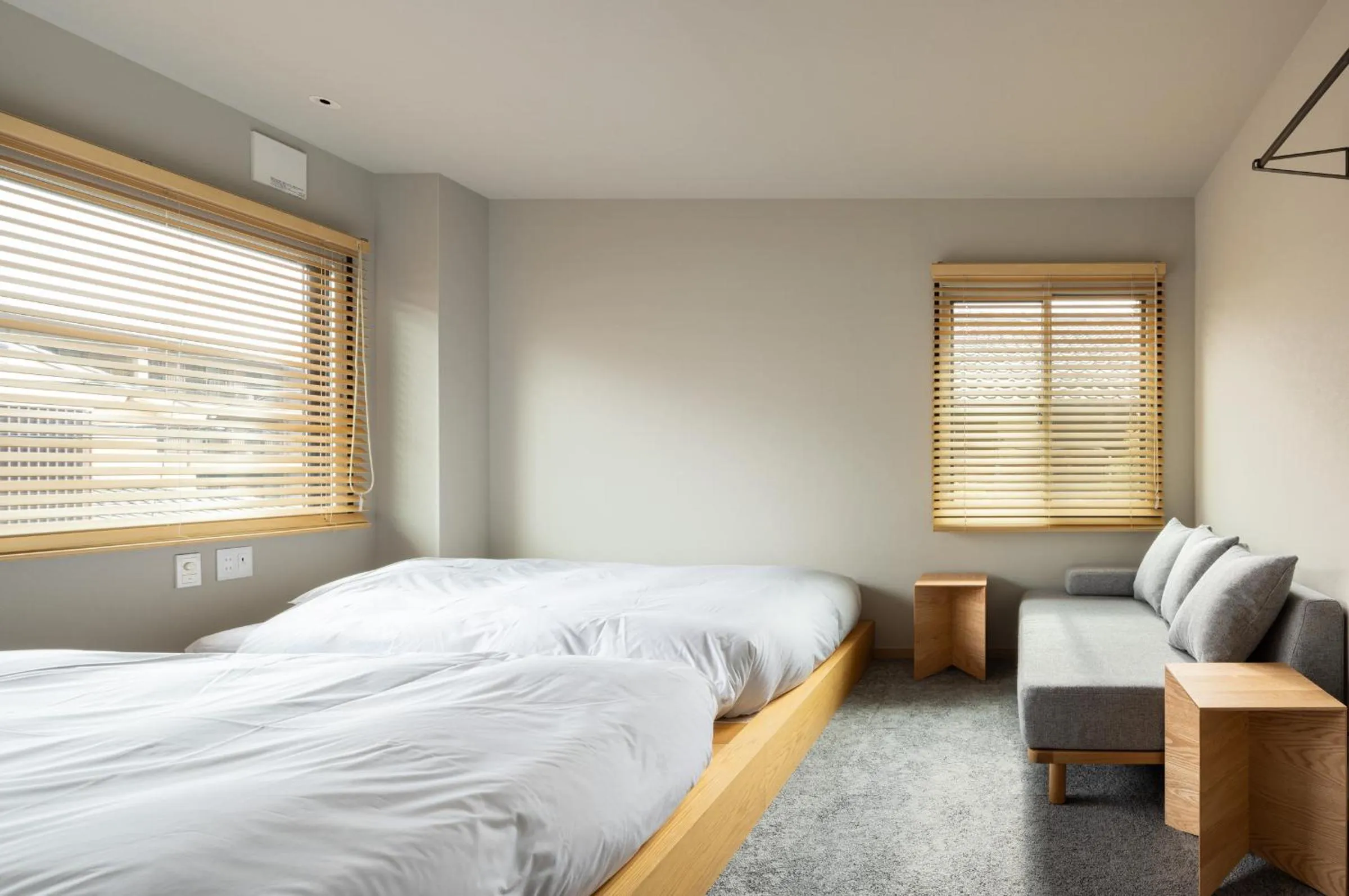 Bed in Yado Arashiyama -13 years old or older only-