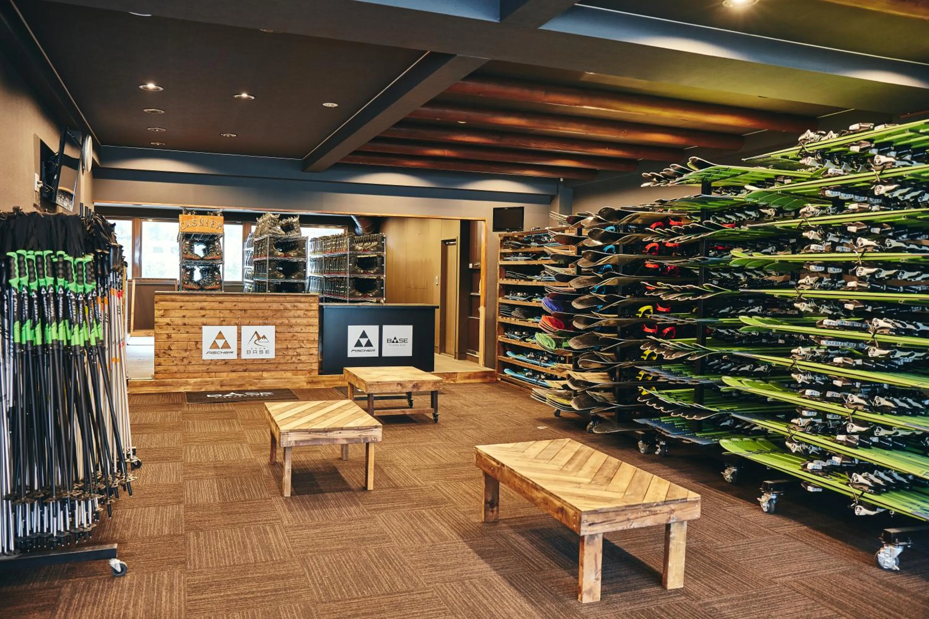 Area and facilities in Shirakaba