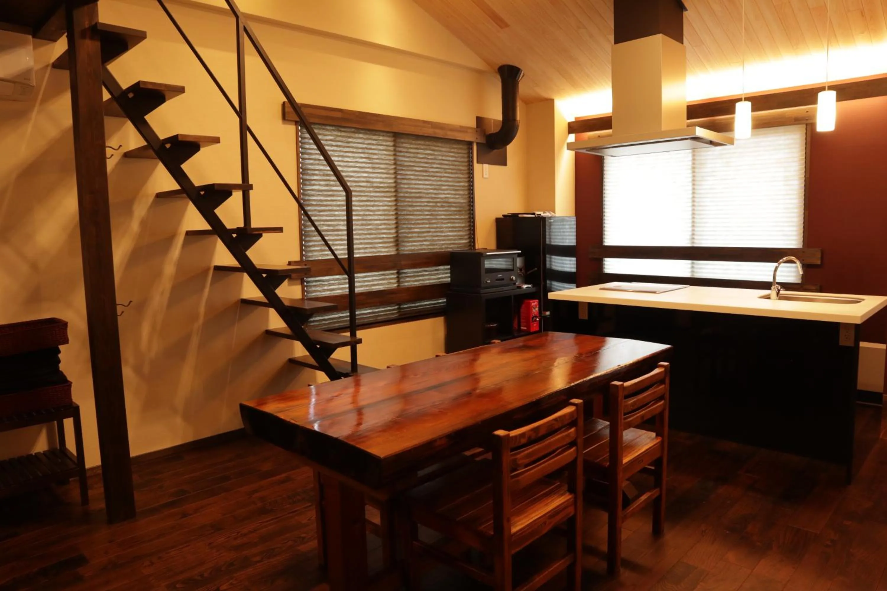 Kitchen or kitchenette in Shirakaba