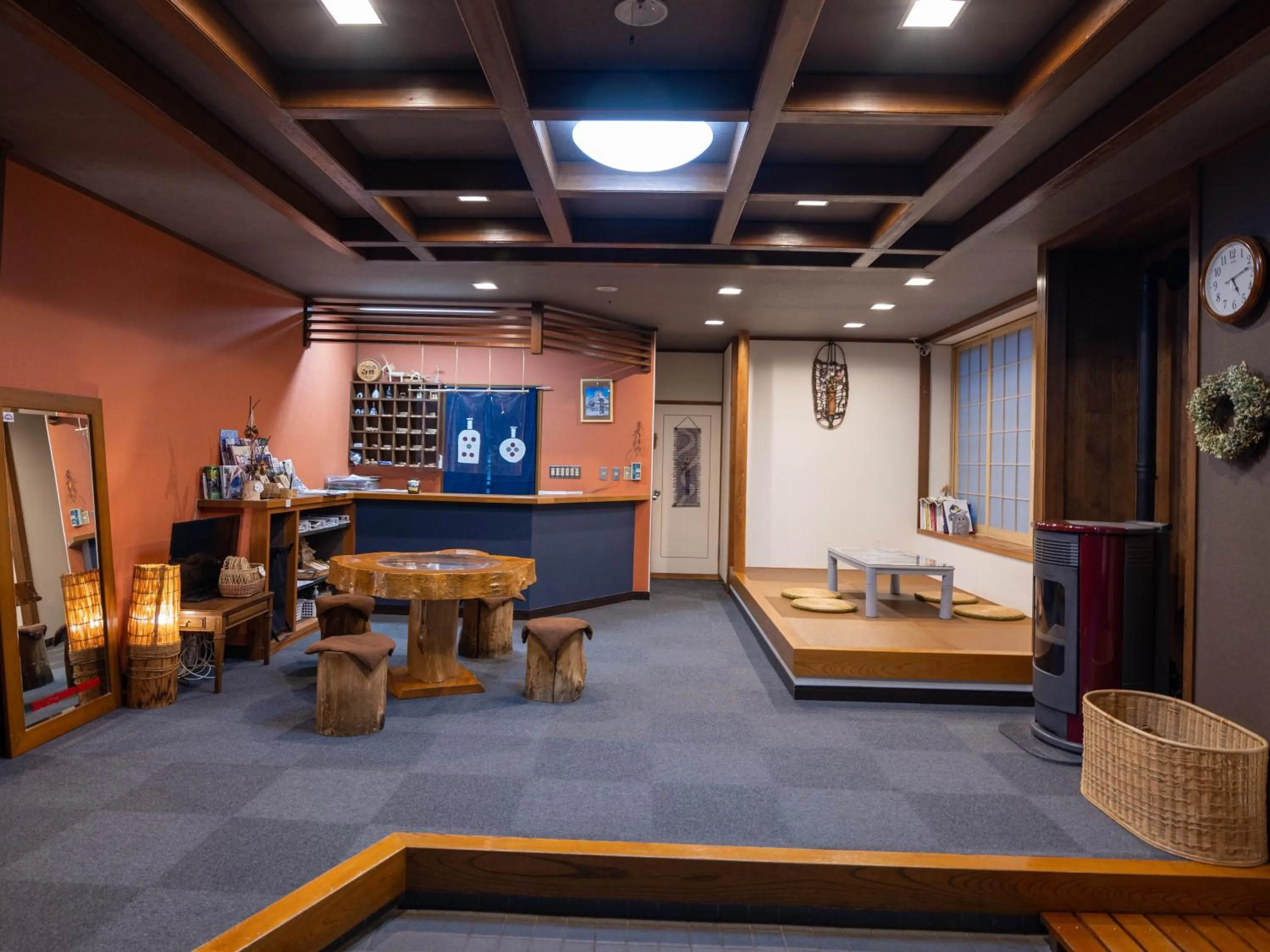 Lobby or reception in Shirakaba