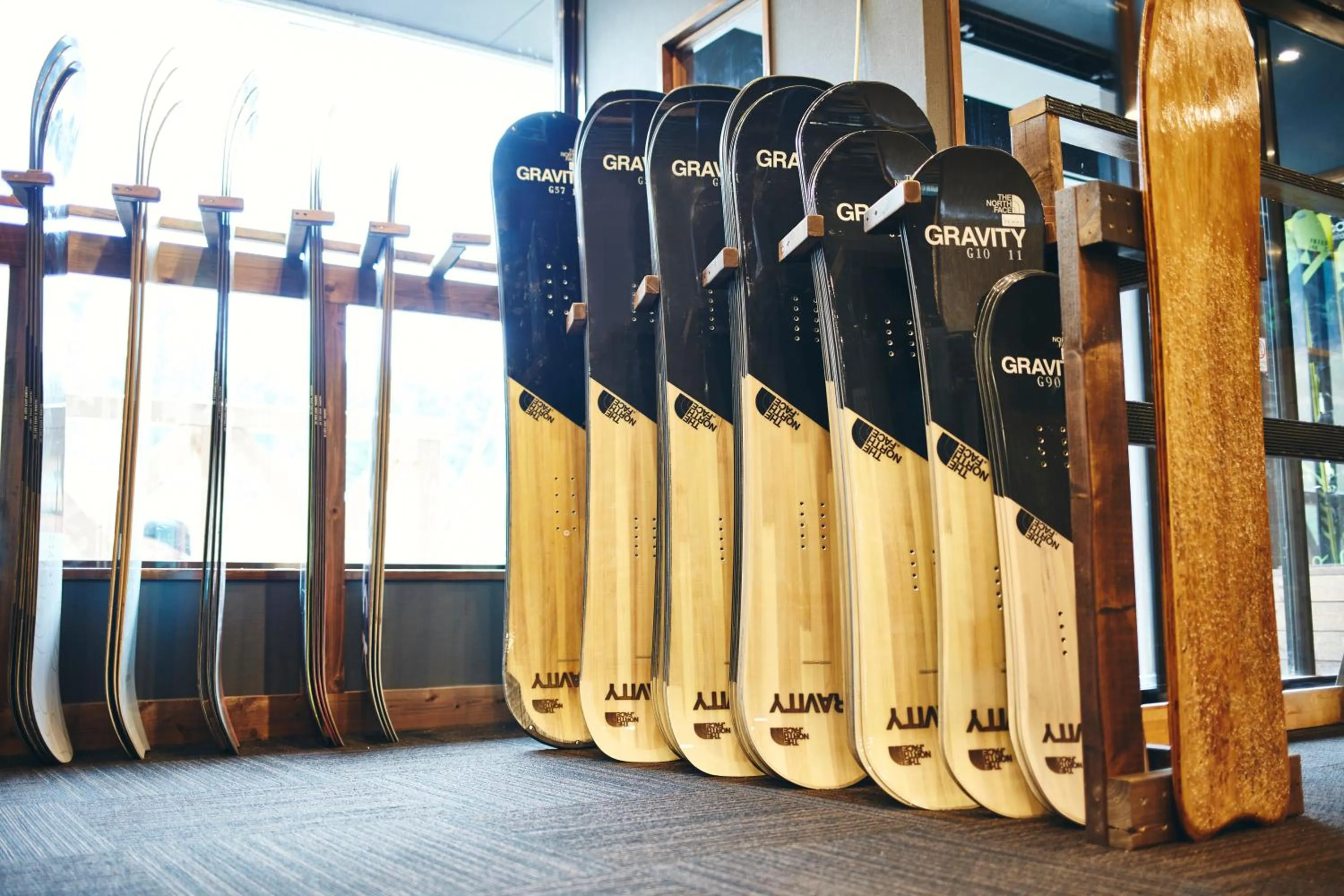 Area and facilities in Shirakaba