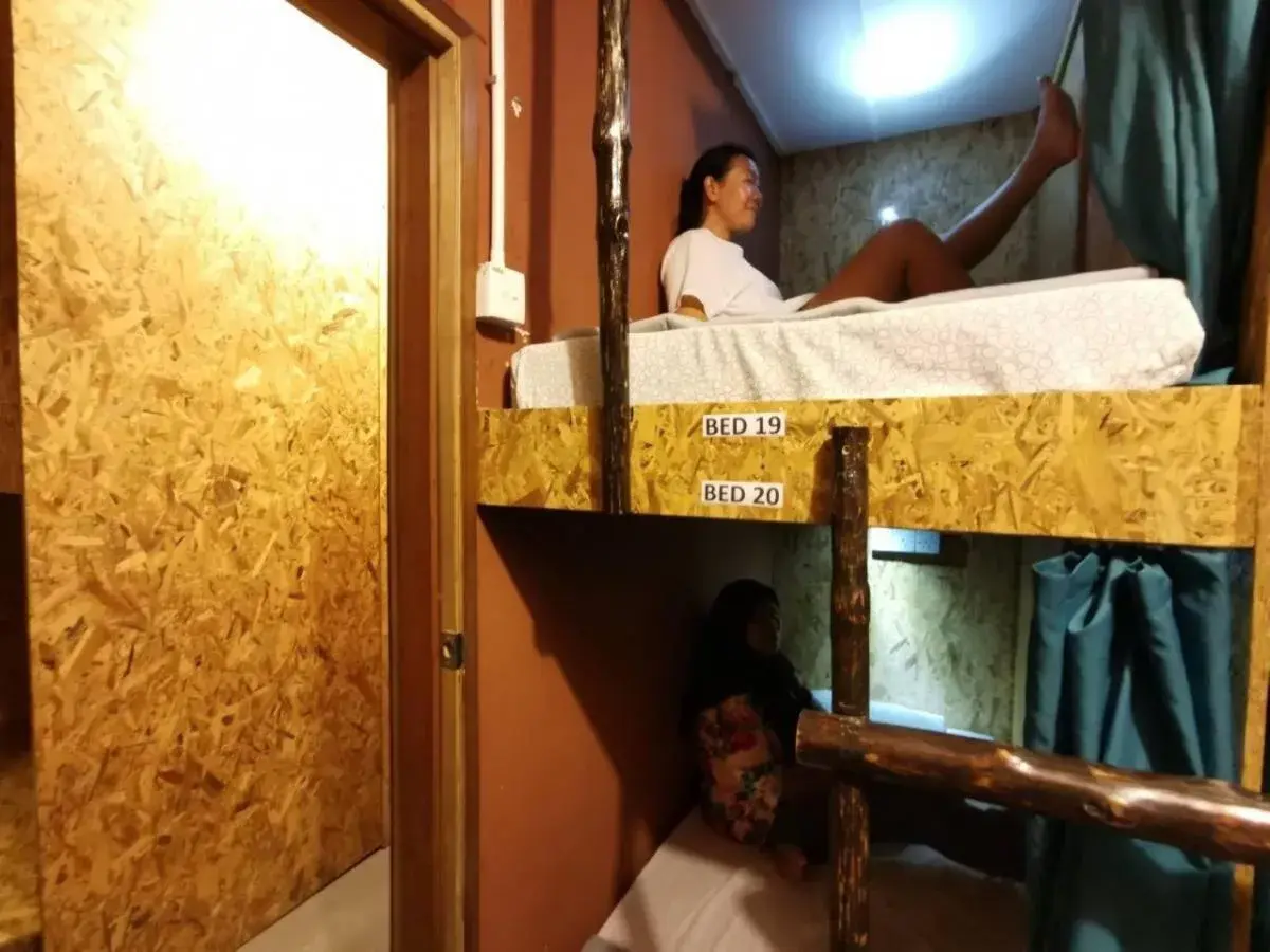 Single Bed in Dormitory Room in Agosto Taman Negara Hostel Single Bed in Dormitory Room in Agosto Taman Negara Hostel