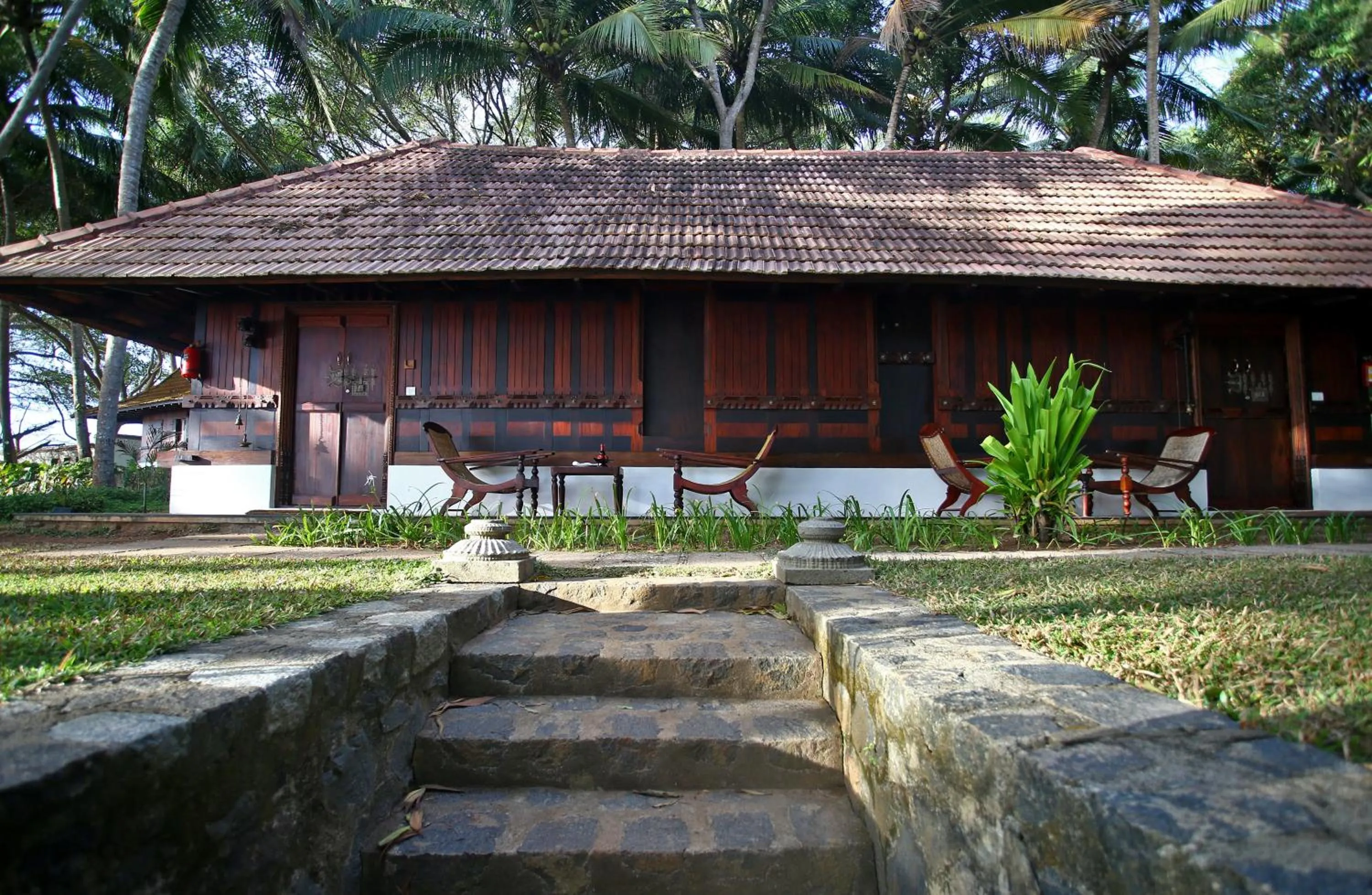Property building in Niraamaya Wellness Retreats, Surya Samudra, Kovalam