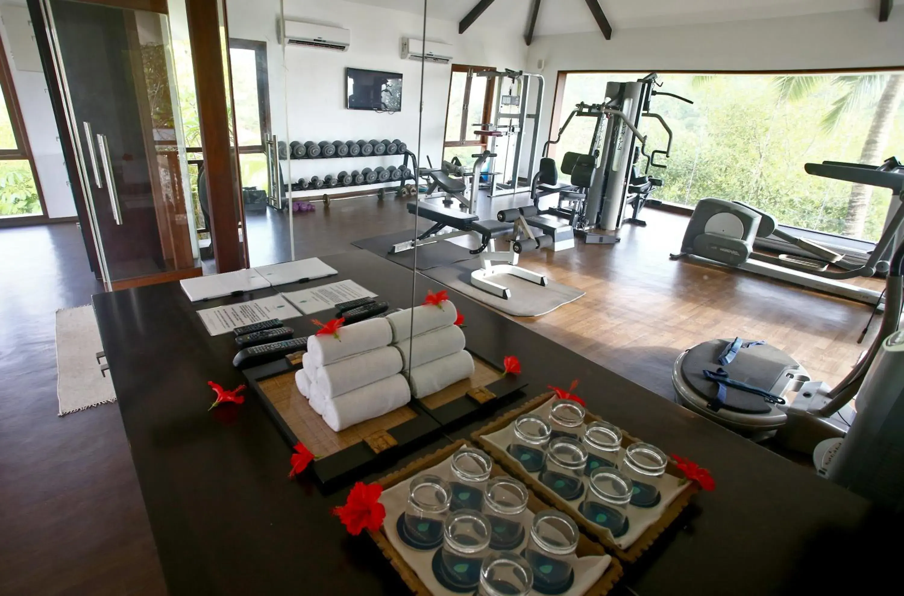 Fitness centre/facilities in Niraamaya Wellness Retreats, Surya Samudra, Kovalam Fitness centre/facilities in Niraamaya Wellness Retreats, Surya Samudra, Kovalam