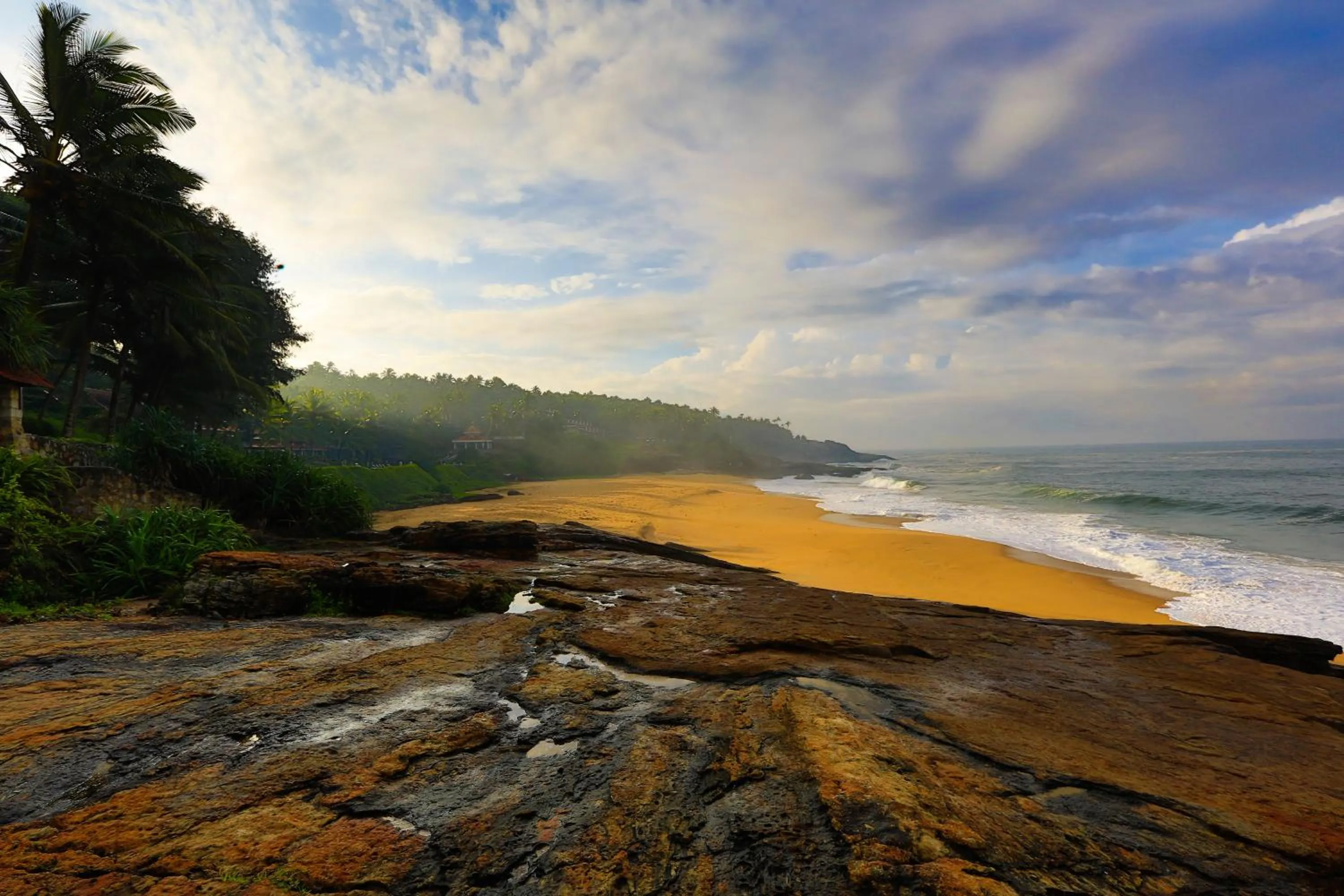 Beach in Niraamaya Wellness Retreats, Surya Samudra, Kovalam