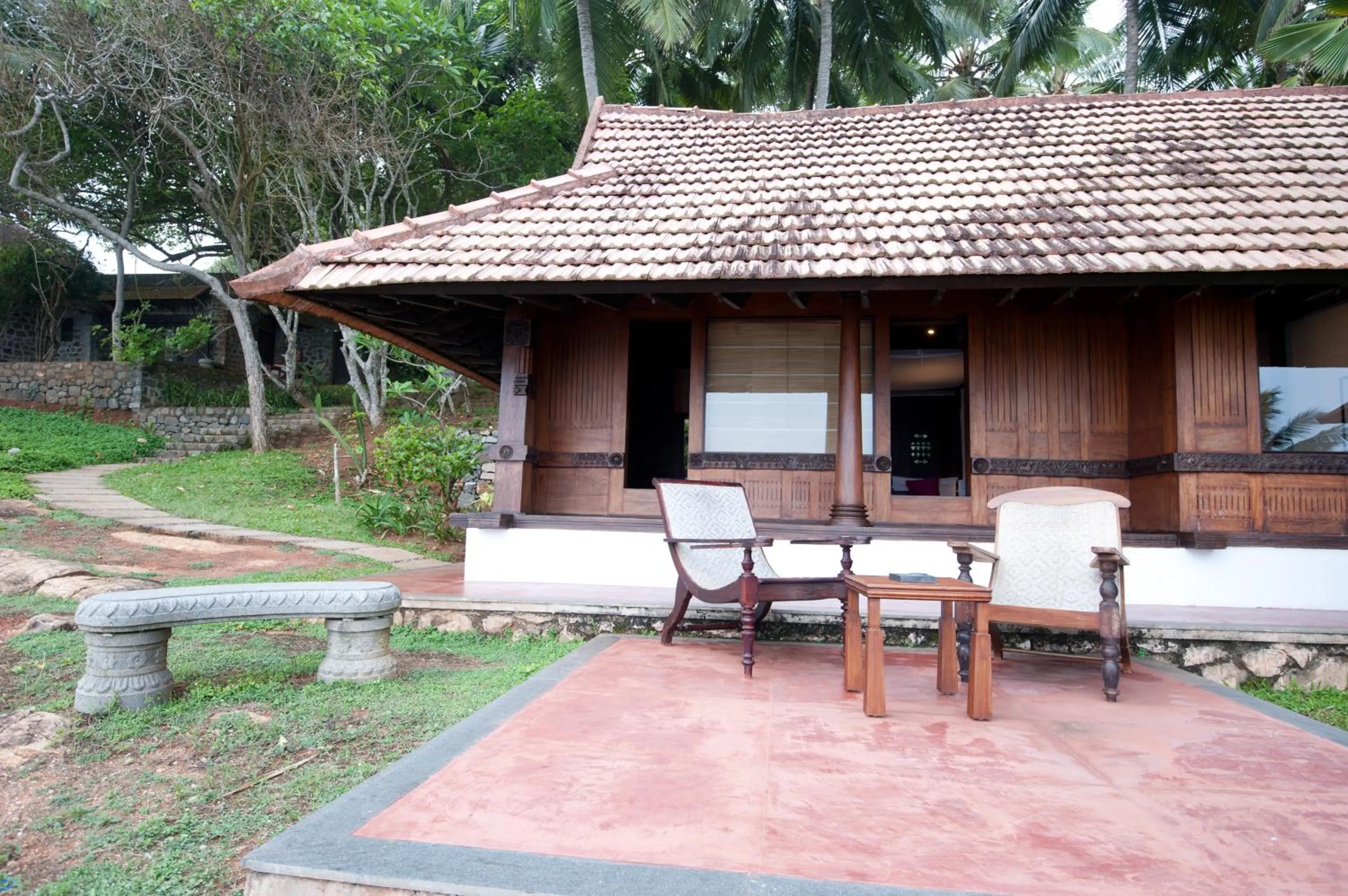 Property building in Niraamaya Wellness Retreats, Surya Samudra, Kovalam