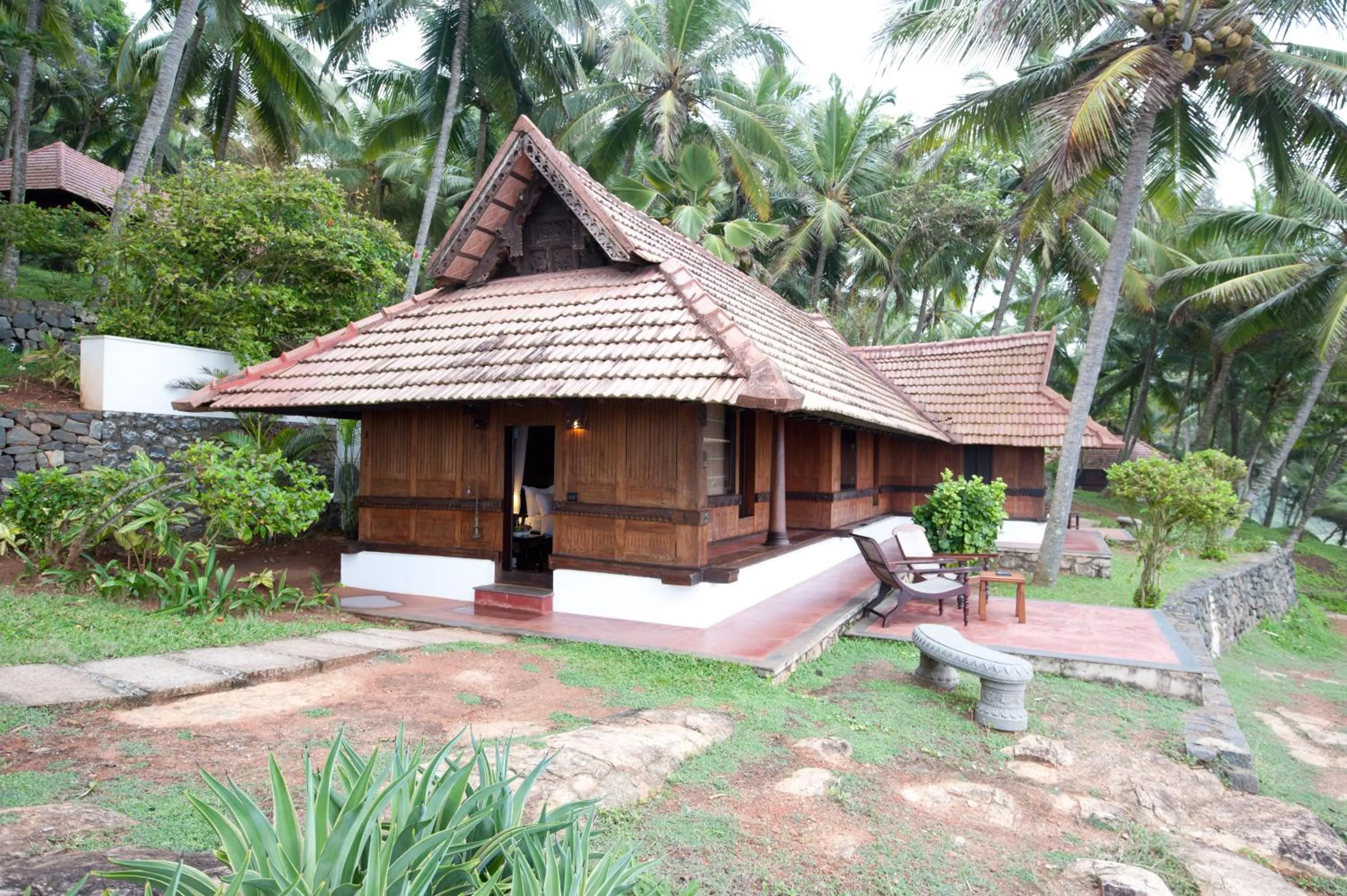Property building in Niraamaya Wellness Retreats, Surya Samudra, Kovalam