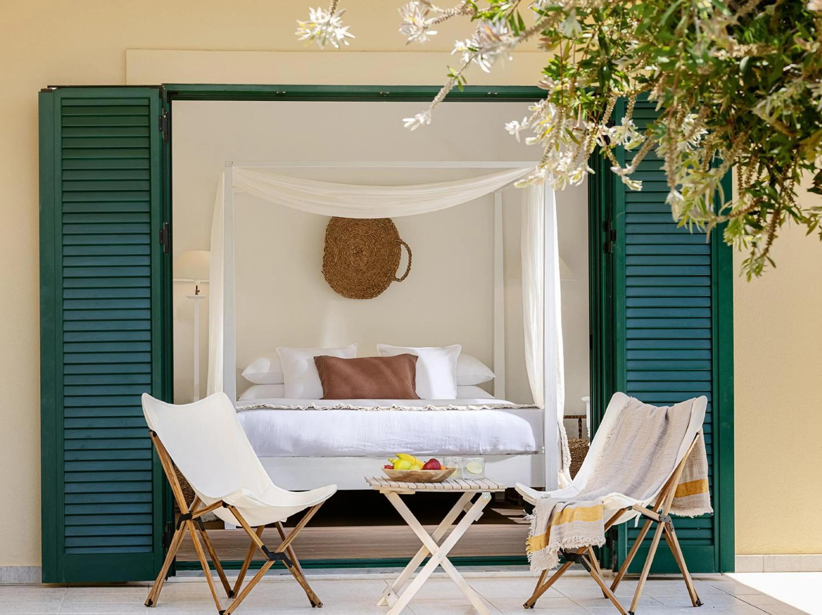 Bedroom in Grecotel LUXME Costa Botanica