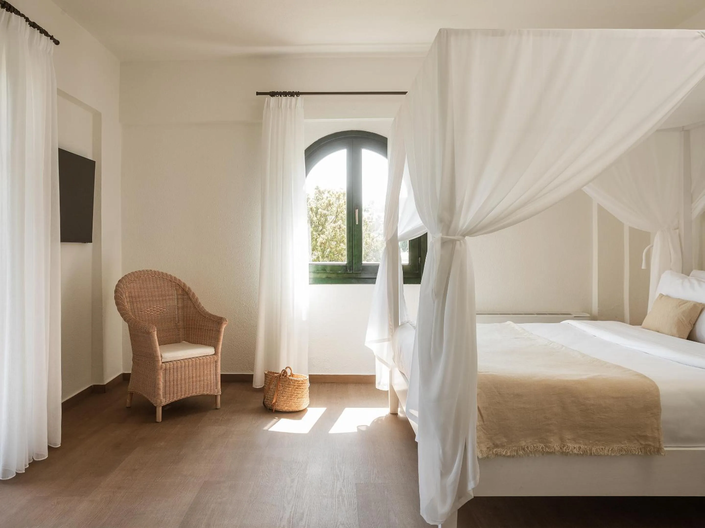 Bedroom, Bed in Grecotel LUXME Costa Botanica