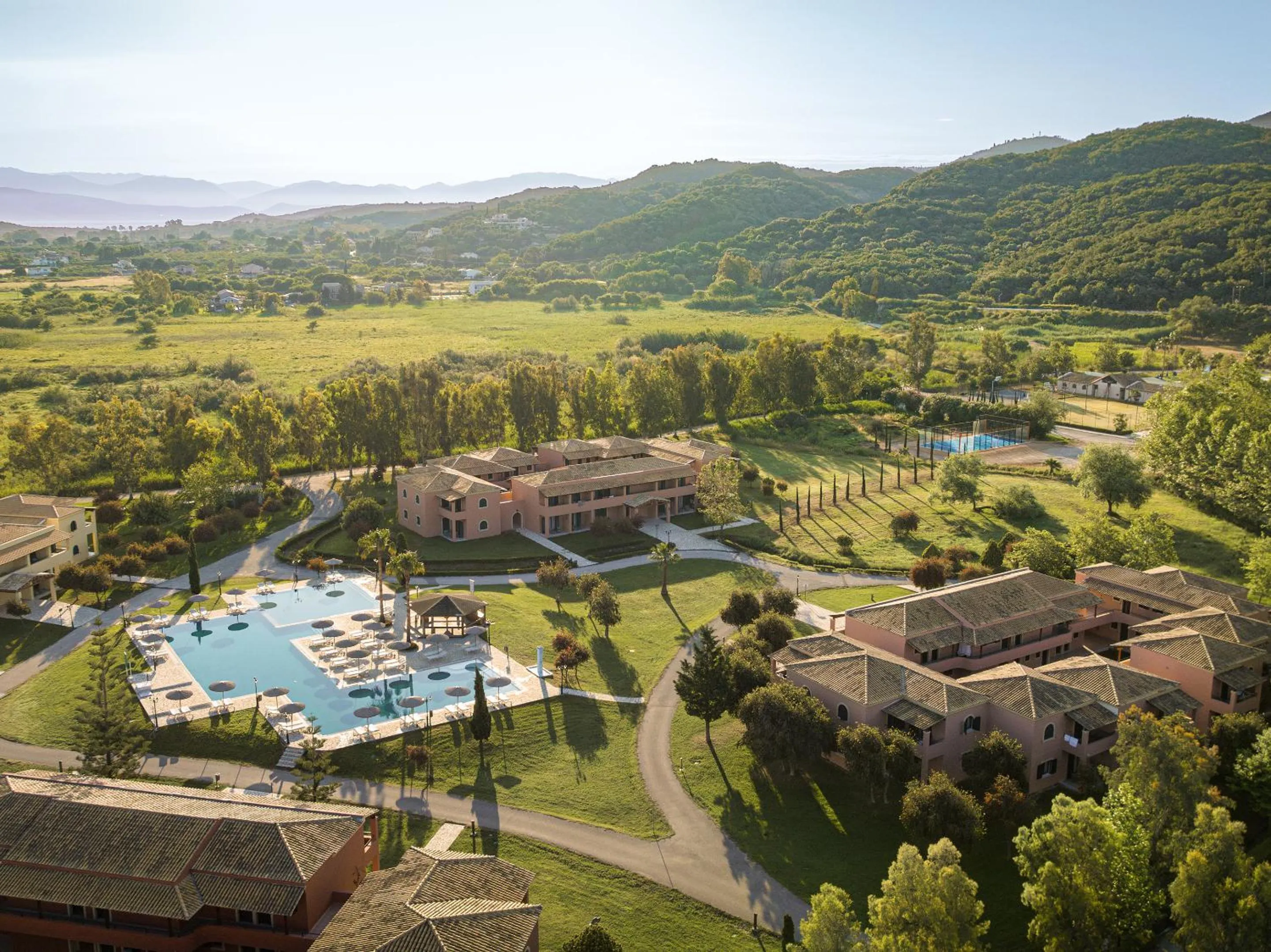 Bird's eye view in Grecotel LUXME Costa Botanica