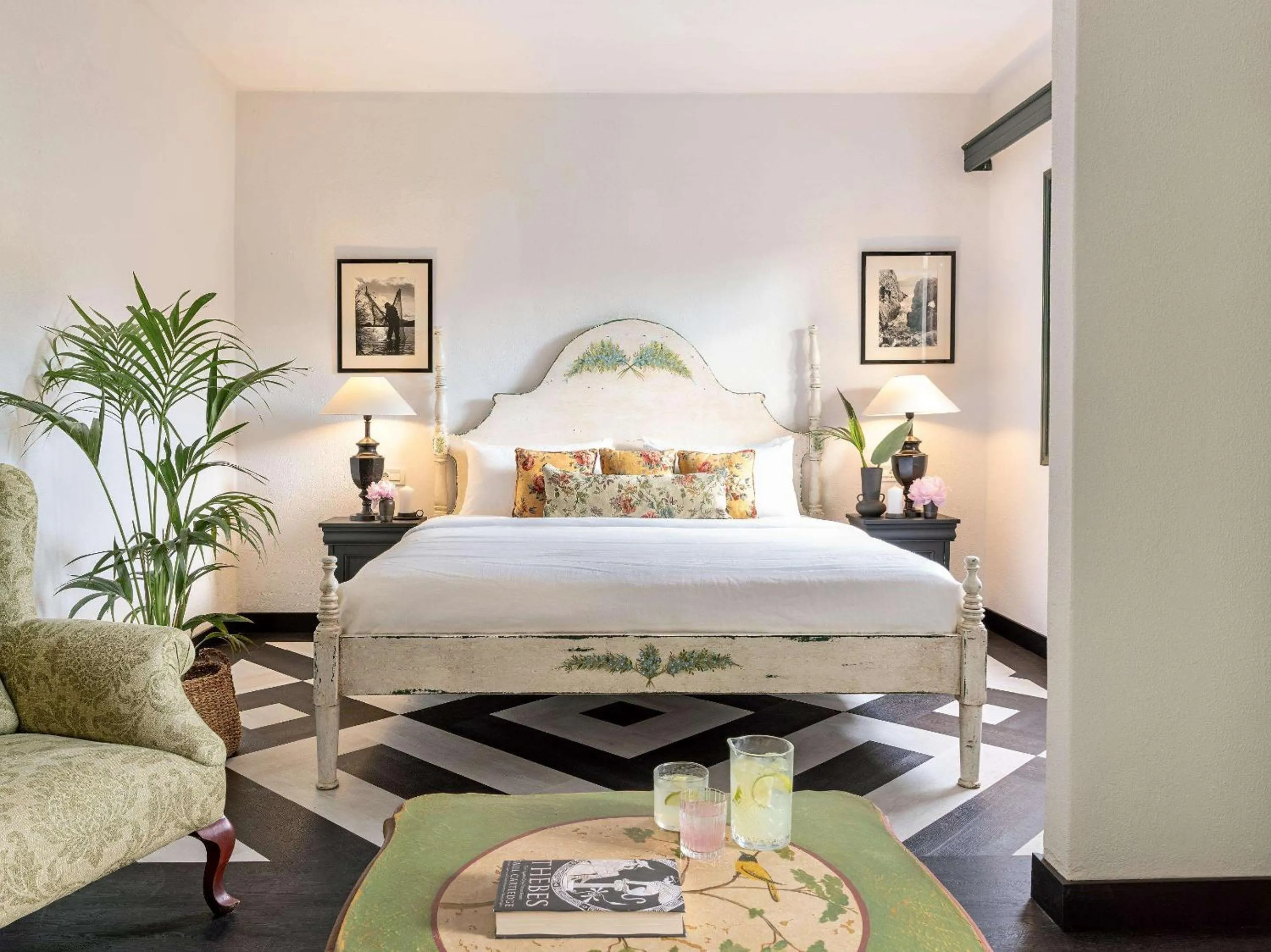 Bedroom, Bed in Grecotel LUXME Costa Botanica