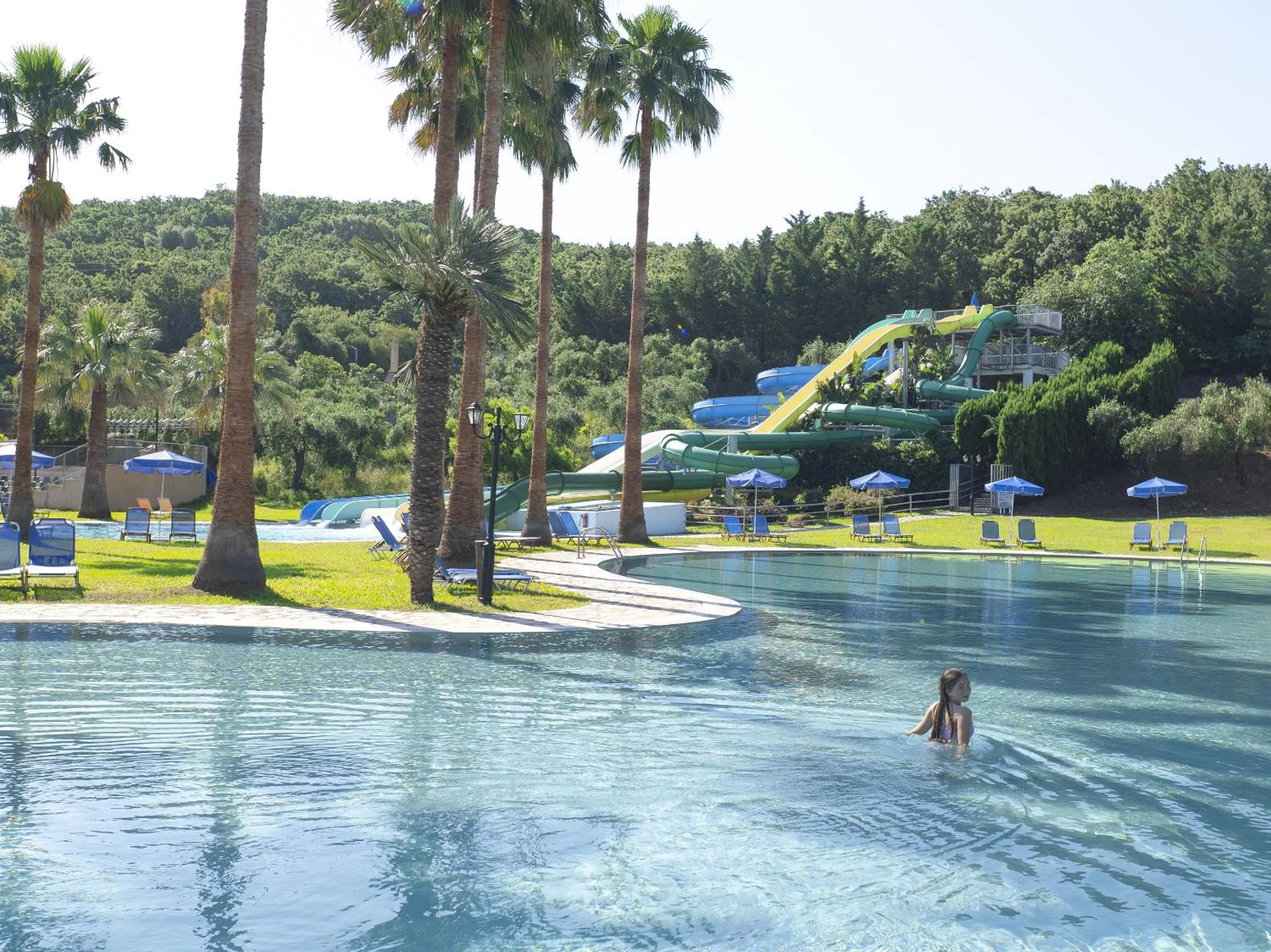 Aqua park in Grecotel LUXME Costa Botanica