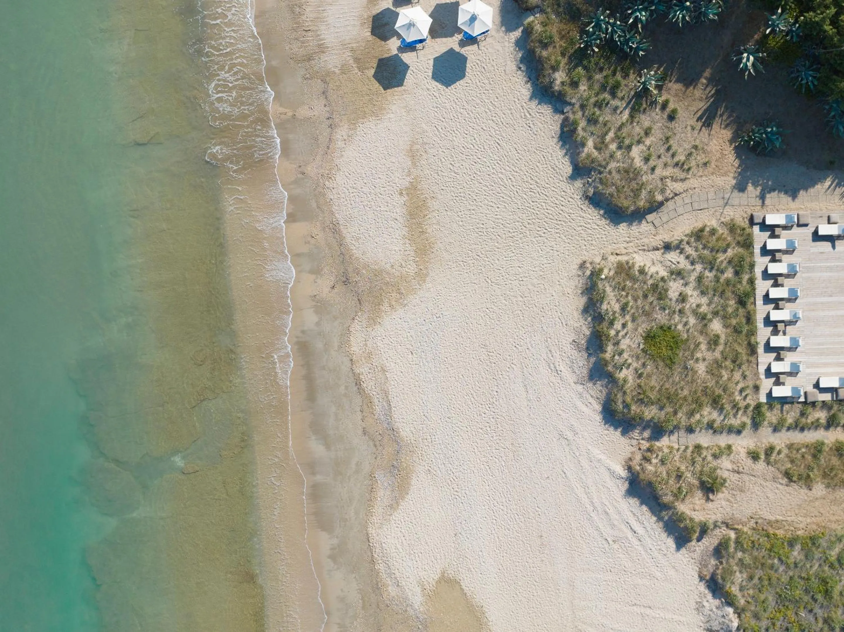 Beach in Grecotel LUXME Costa Botanica